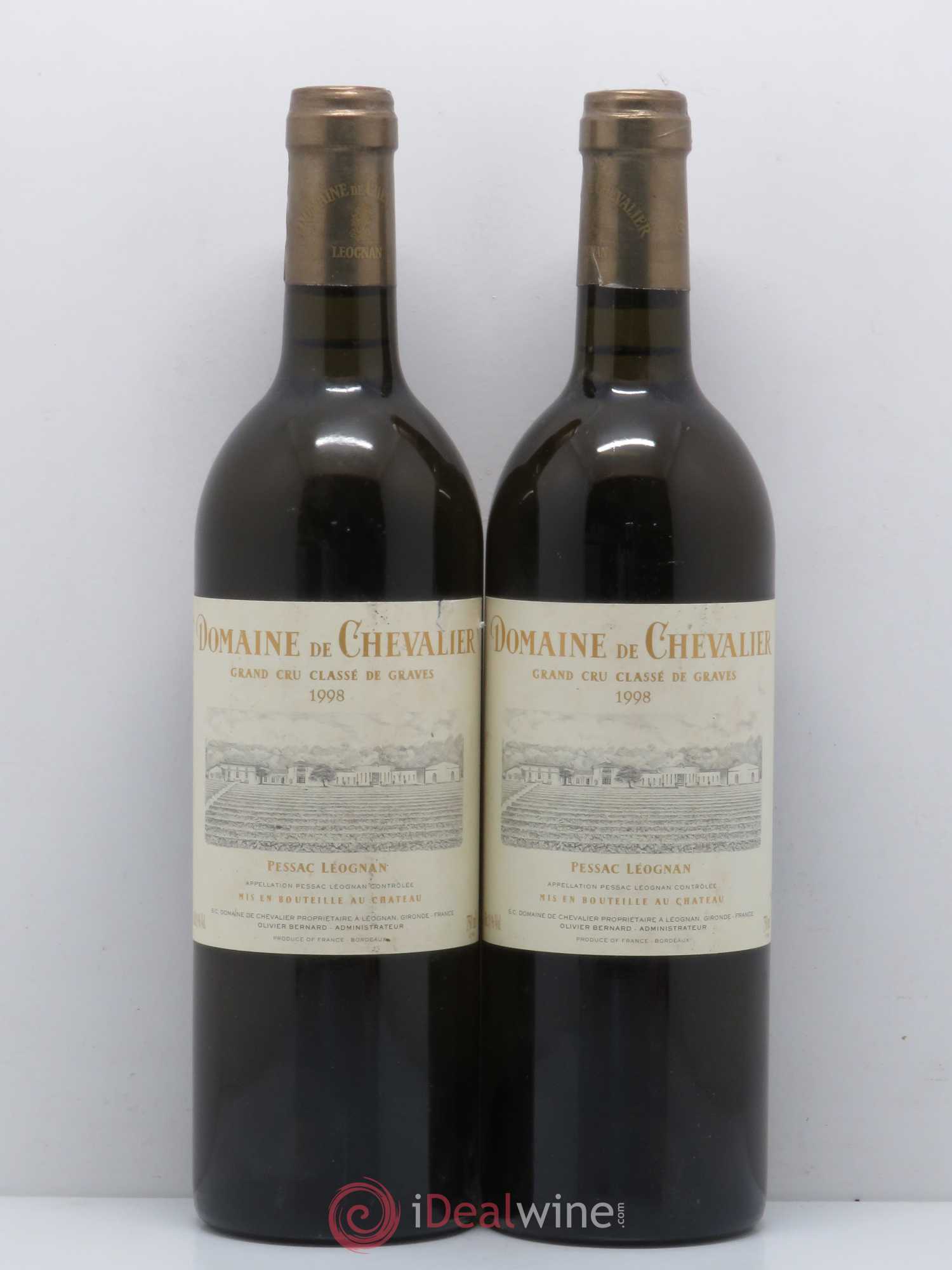 Domaine de Chevalier Cru Classé de Graves 1998 - Lot de 5 bouteilles - 2