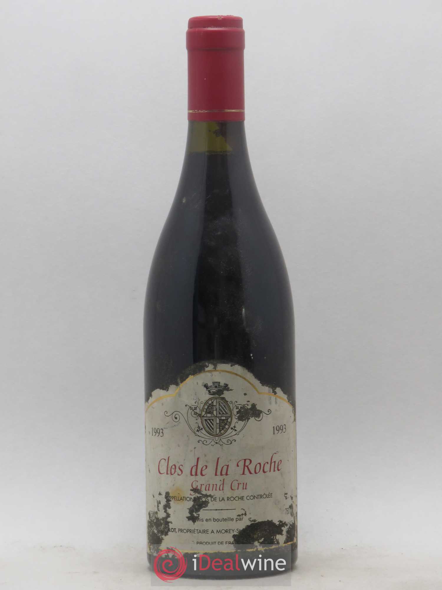 Clos de la Roche Grand Cru Lignier-Michelot (Domaine) 1993 - Lot de 1 bouteille - 0