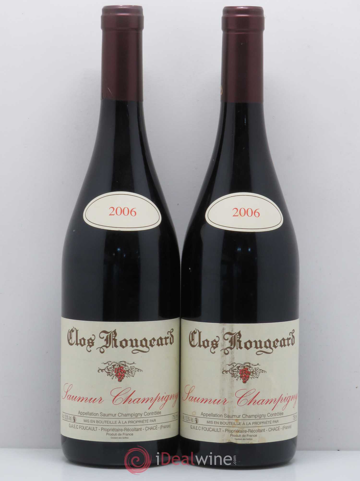 Saumur-Champigny Clos Rougeard 2006 - Lot de 2 bouteilles - 0