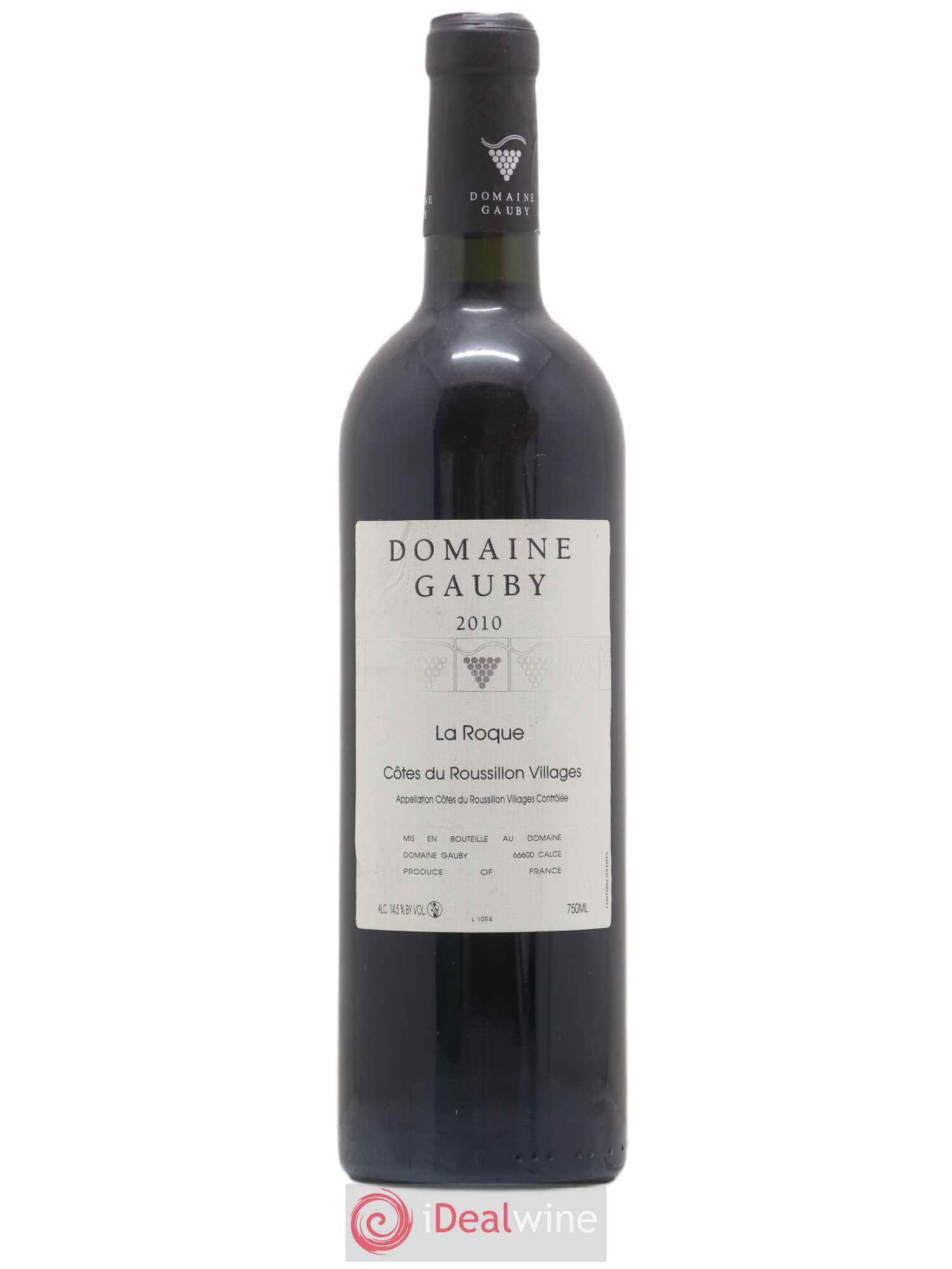 Côtes du Roussillon Villages La Roque Gauby (Domaine) 2010 - Lot de 1 bouteille - 0