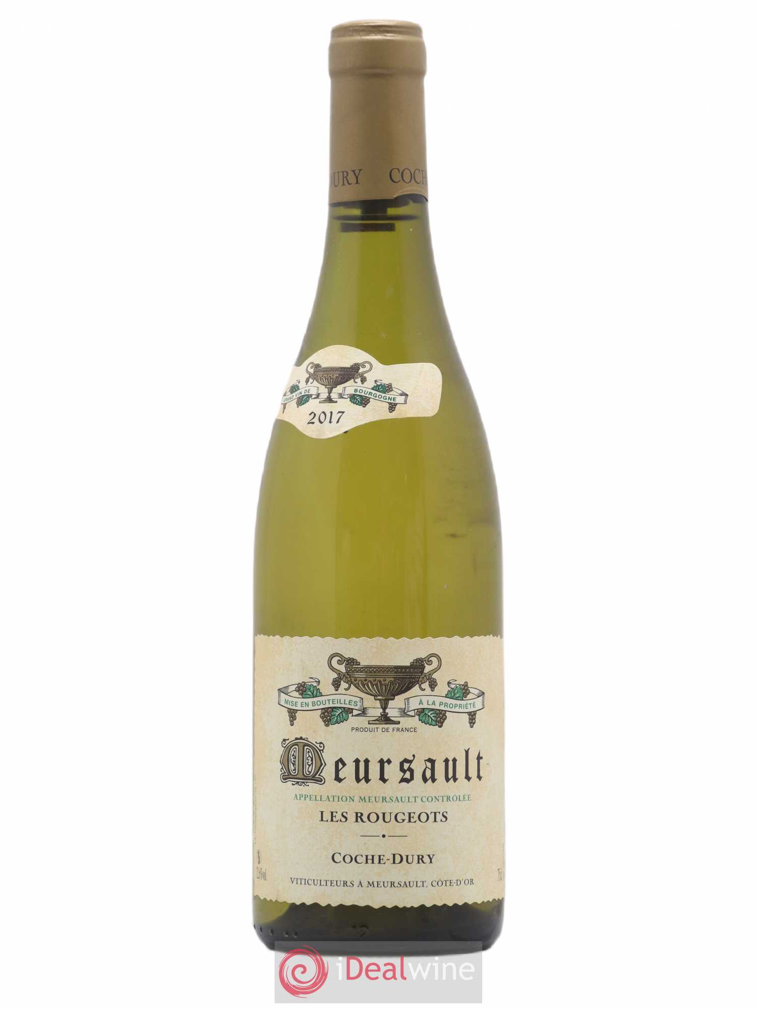Meursault Les Rougeots Coche Dury (Domaine) 2017 - Lot de 1 bouteille - 0
