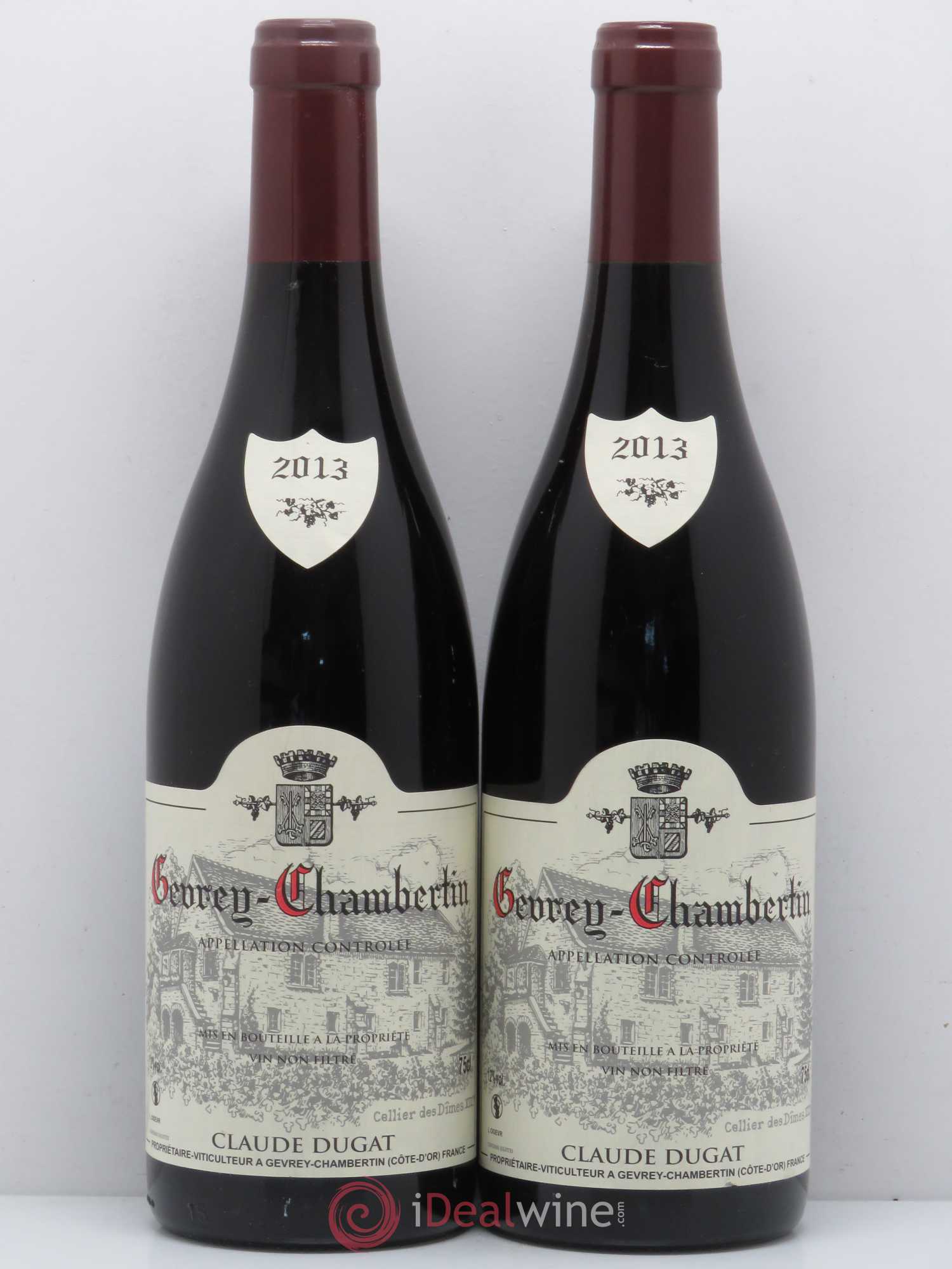 Gevrey-Chambertin Claude Dugat 2013 - Lot de 2 bouteilles - 0