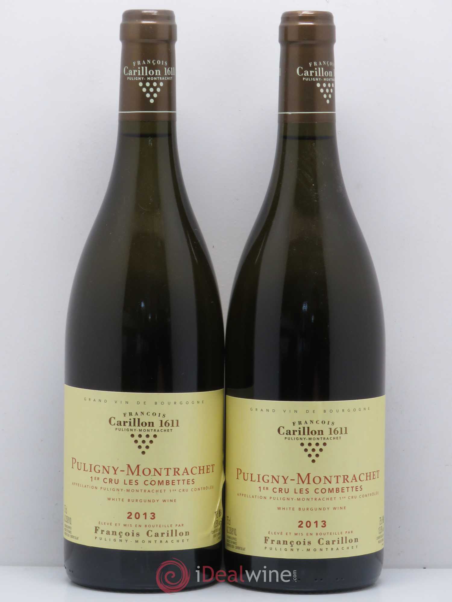 Puligny-Montrachet 1er Cru Les Combettes François Carillon 2013 - Posten von 2 Flaschen - 0