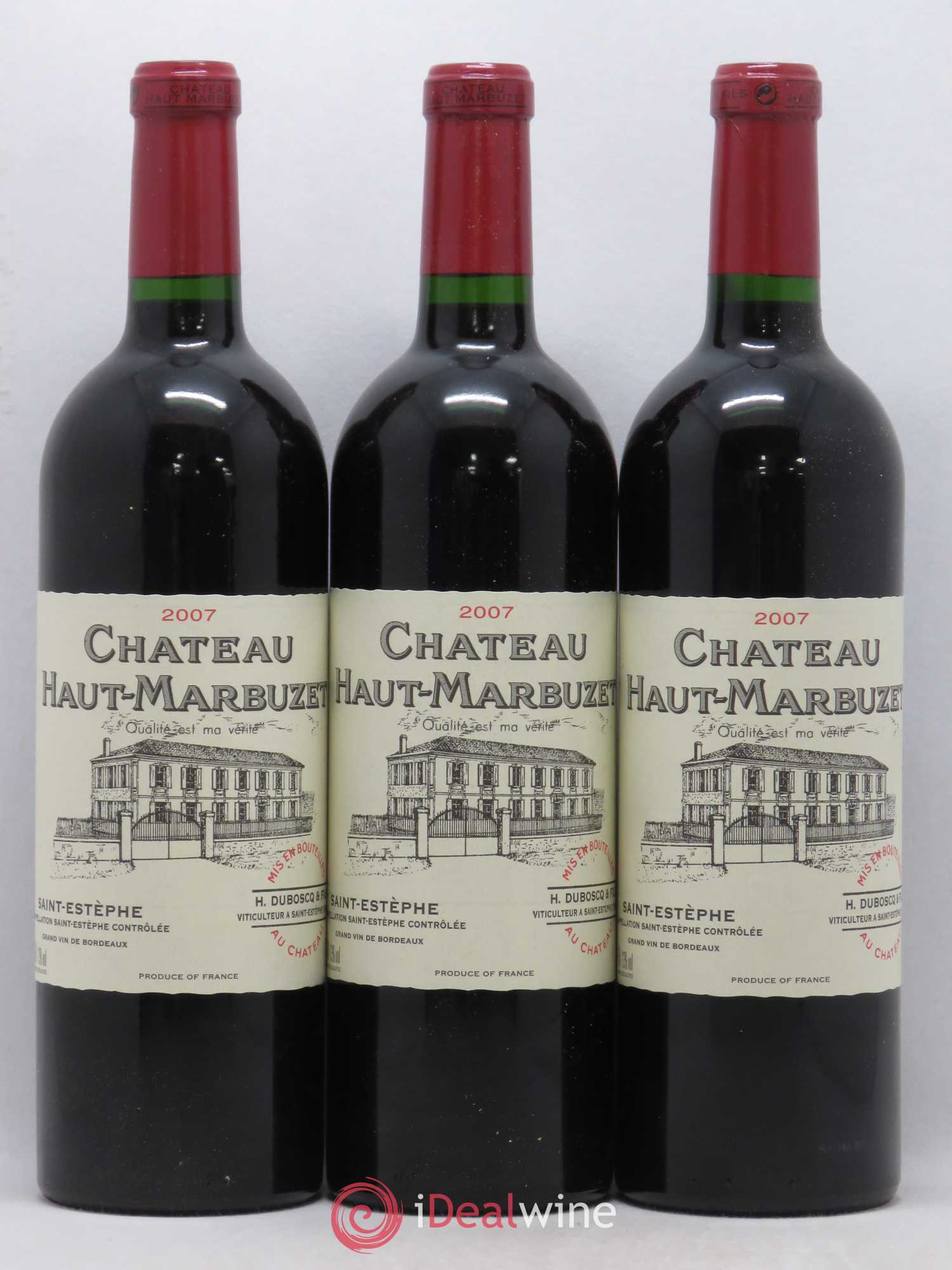 Château Haut Marbuzet 2007 - Lot de 12 bouteilles - 4