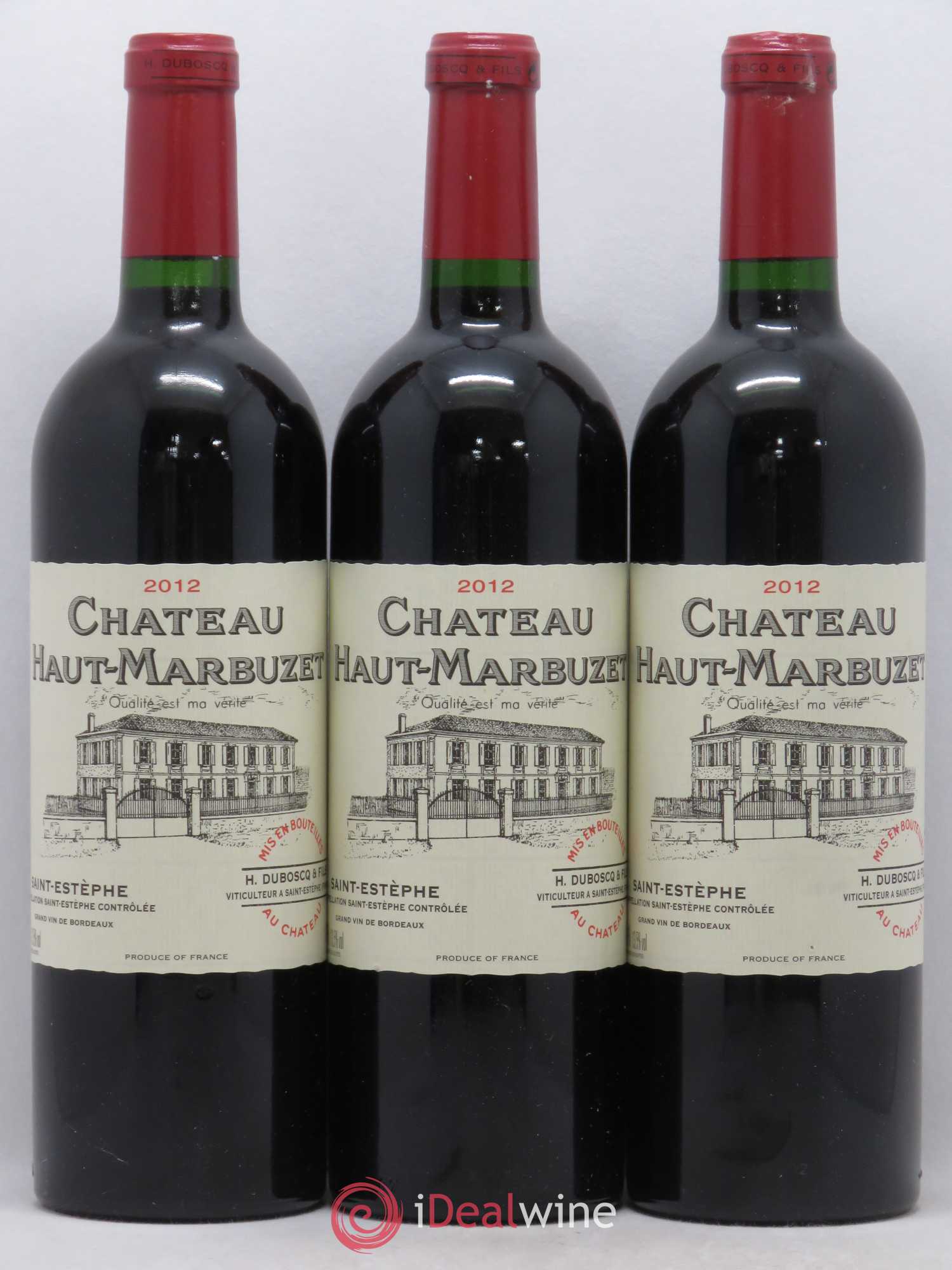 Château Haut Marbuzet 2012 - Lot de 6 bouteilles - 2