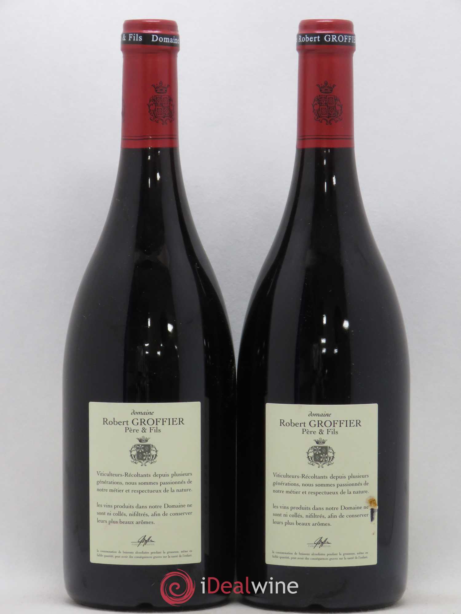 Bonnes-Mares Grand Cru Robert Groffier Père & Fils (Domaine) 2013 - Lot of 2 bottles - 1