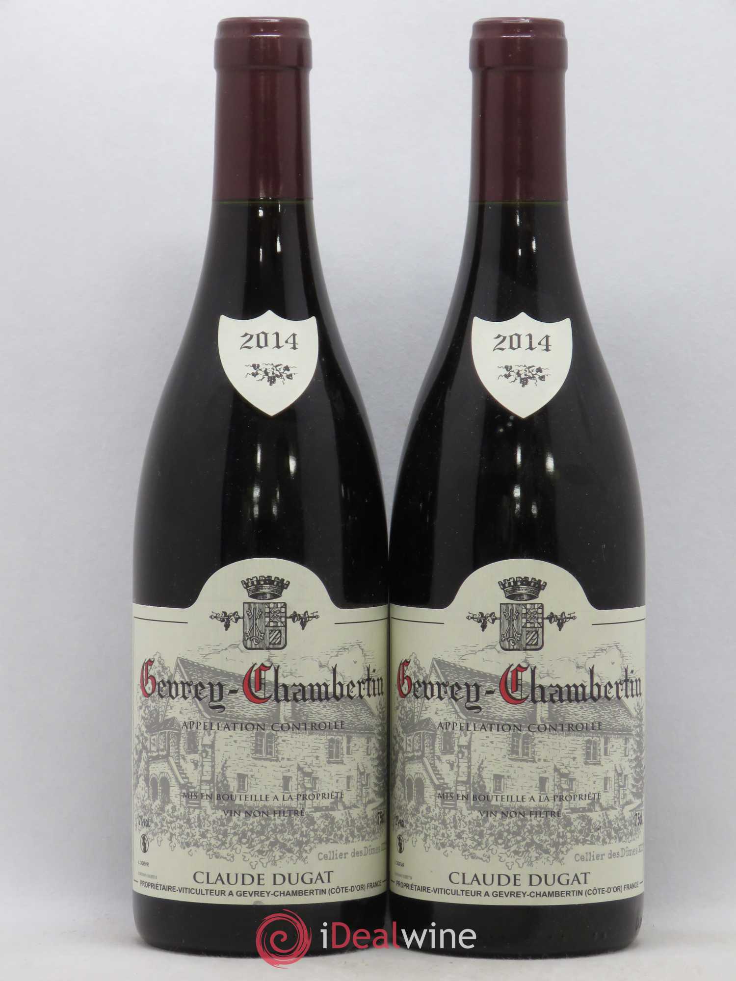 Gevrey-Chambertin Claude Dugat 2014 - Lot de 2 bouteilles - 0