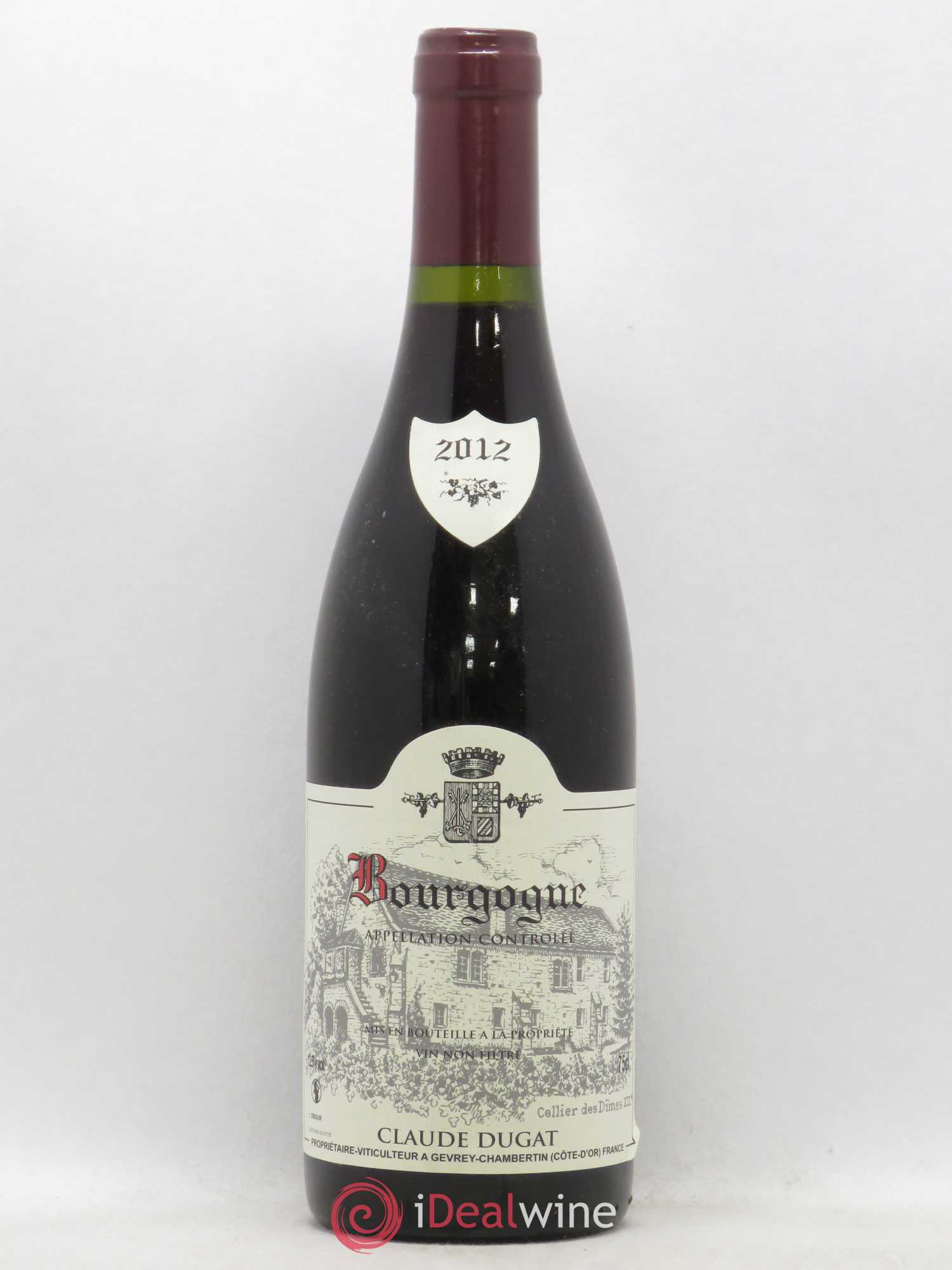 Bourgogne Claude Dugat 2012 - Lot de 1 bouteille - 0