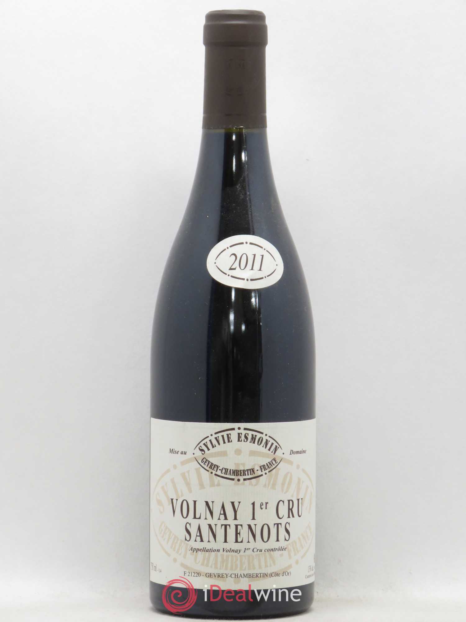 Volnay 1er Cru Santenots Sylvie Esmonin 2011 - Lot de 1 bouteille - 0