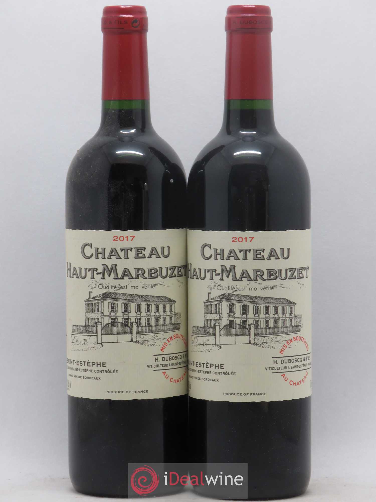 Château Haut Marbuzet 2017 - Lot de 2 bouteilles - 0