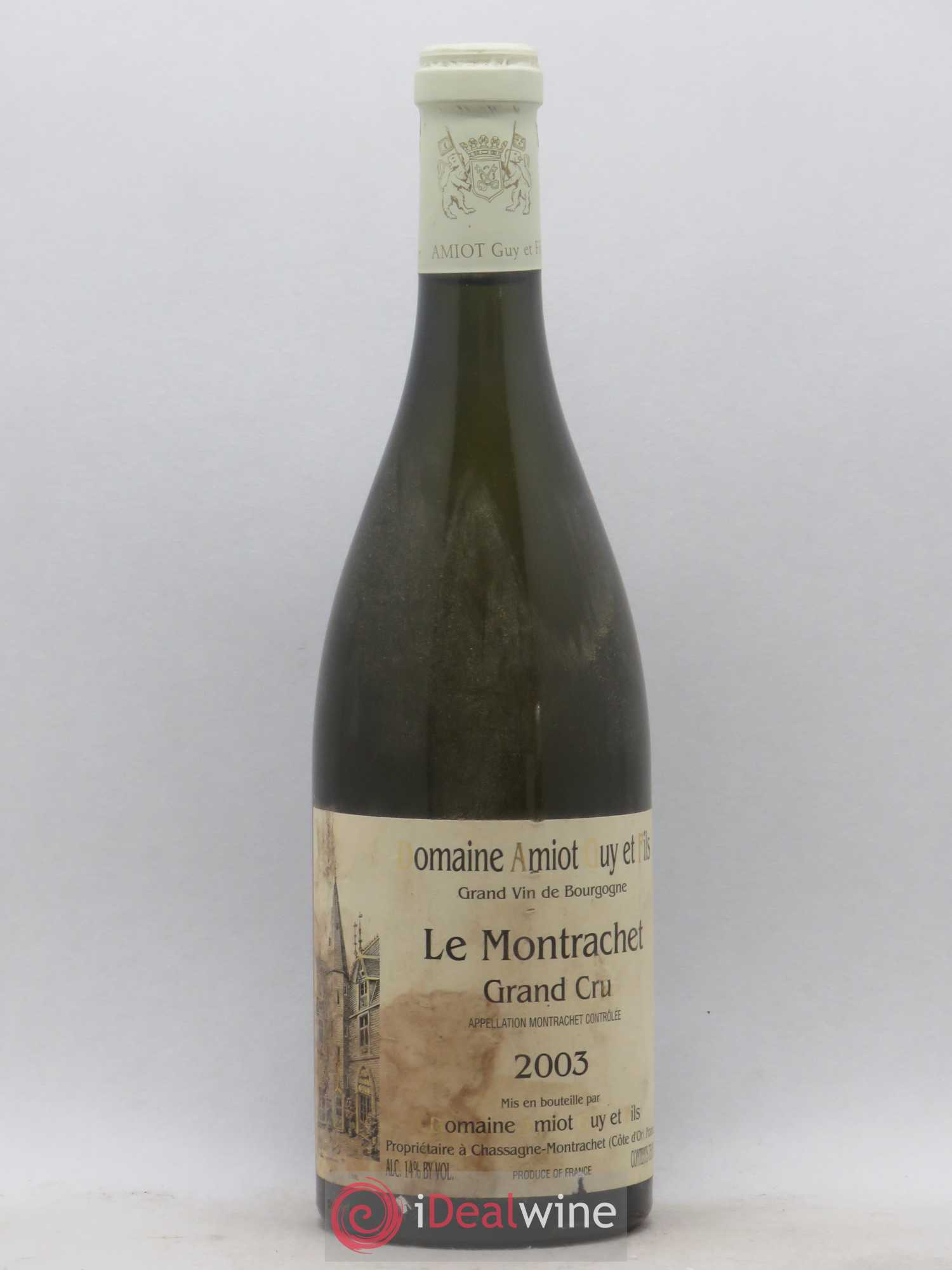 Montrachet Grand Cru Guy Amiot 2003 - Posten von 1 Flasche - 0
