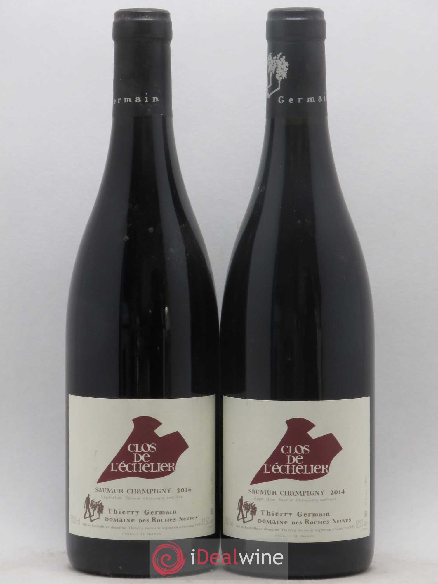 Saumur-Champigny Clos de l'Echelier Domaine des Roches Neuves - Thierry Germain 2014 - Lot de 2 bouteilles - 0