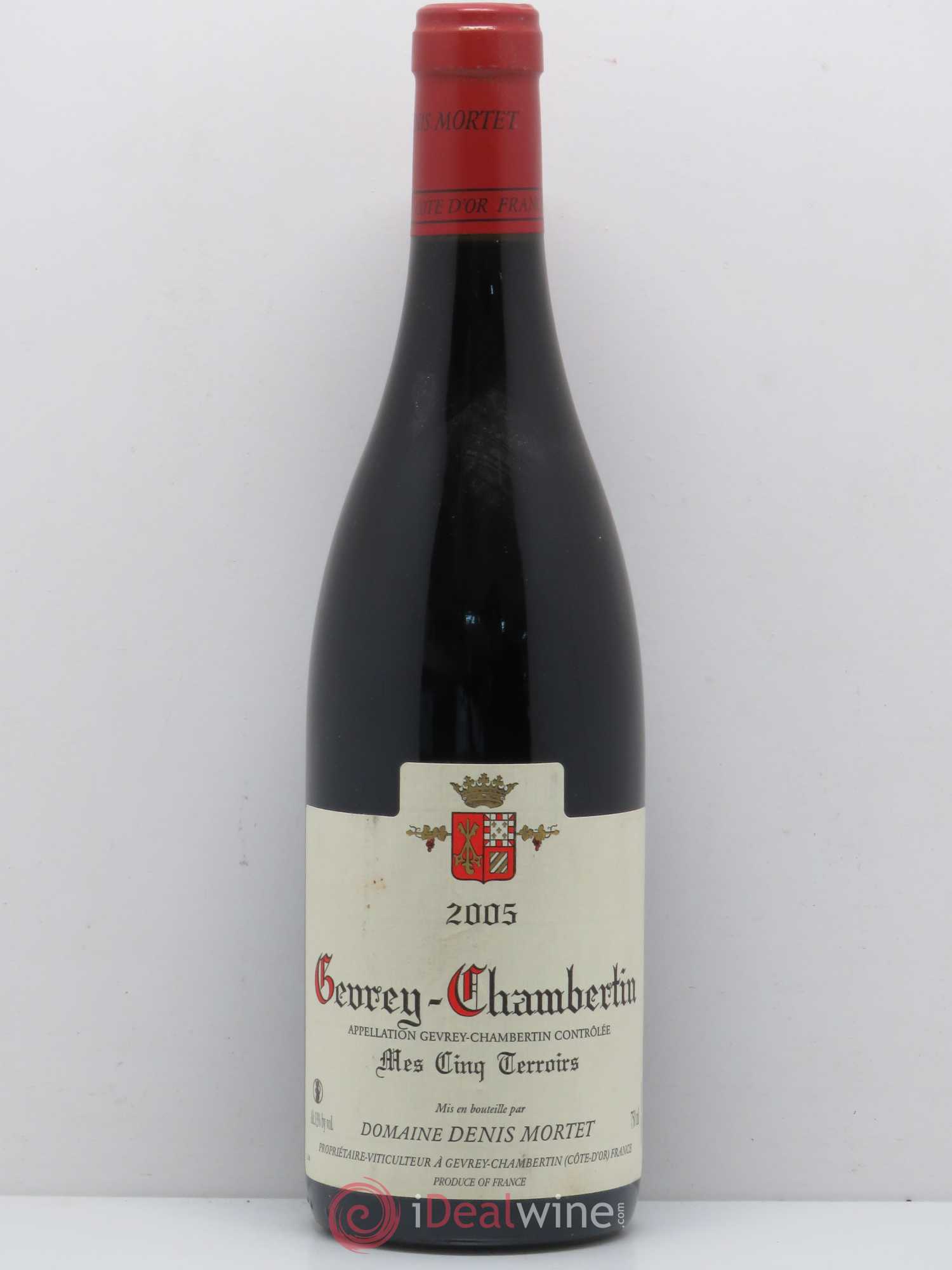 Gevrey-Chambertin Mes Cinq Terroirs Denis Mortet (Domaine) 2005 - Lot de 1 bouteille - 0
