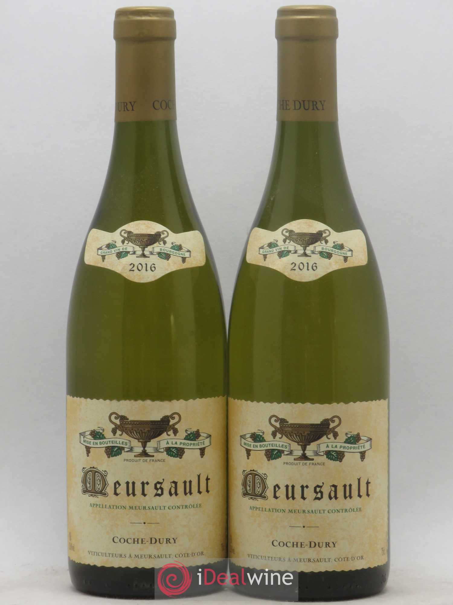 Meursault Coche Dury (Domaine) 2016 - Lot de 2 bouteilles - 0
