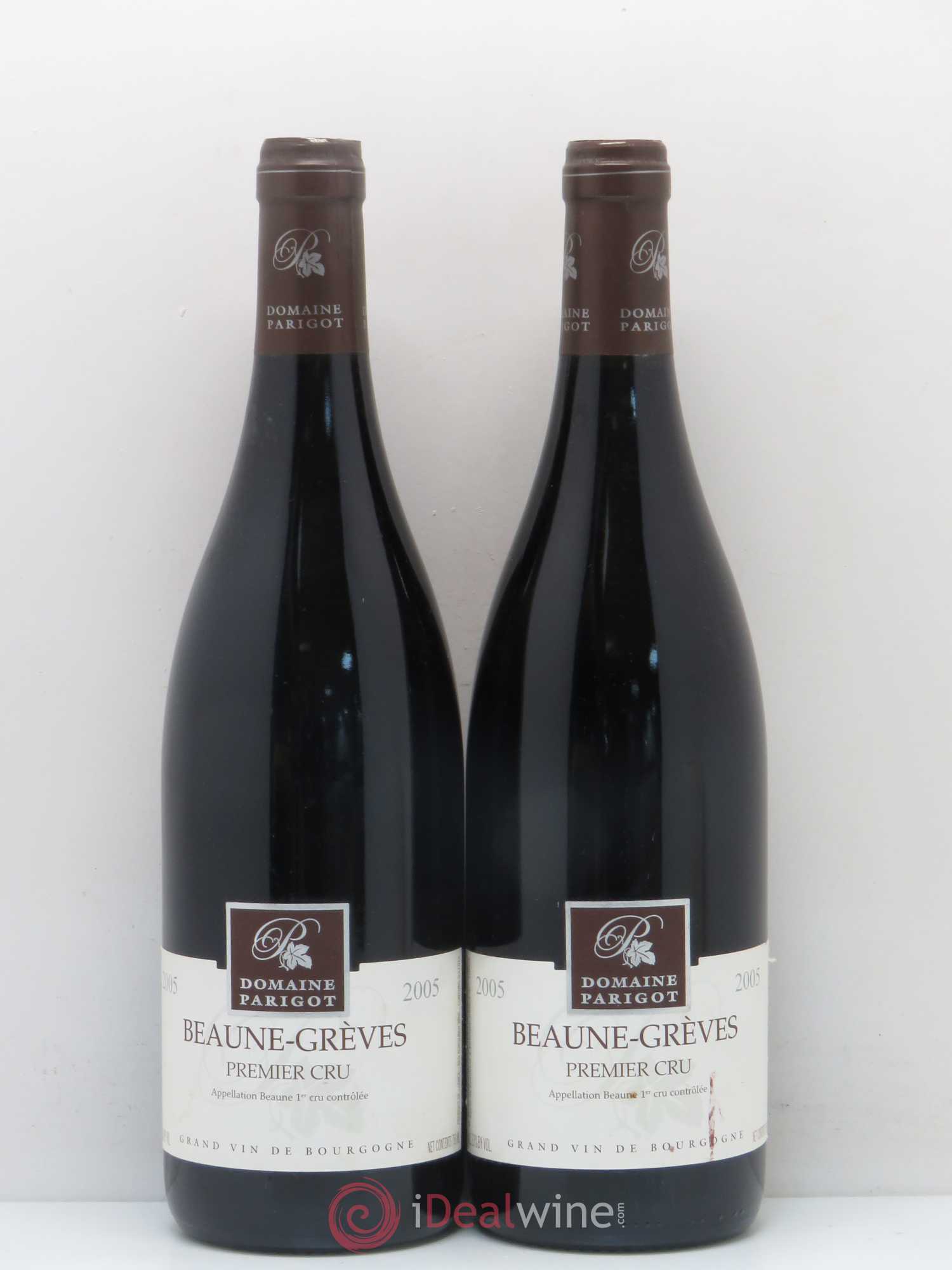 Beaune 1er Cru Greves Domaine Parigot 2005 - Posten von 2 Flaschen - 0