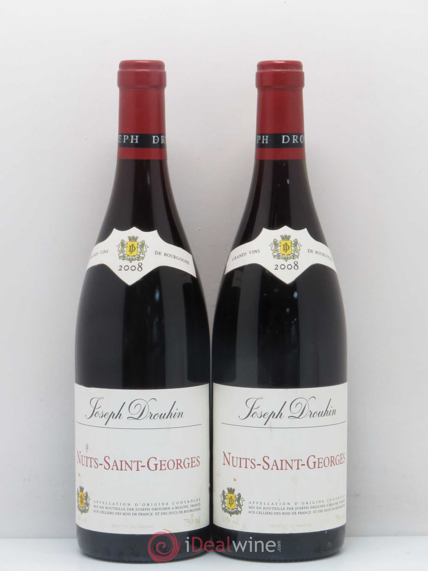 Nuits-Saint-Georges Domaine Drouhin 2008 - Lot de 2 bouteilles - 0