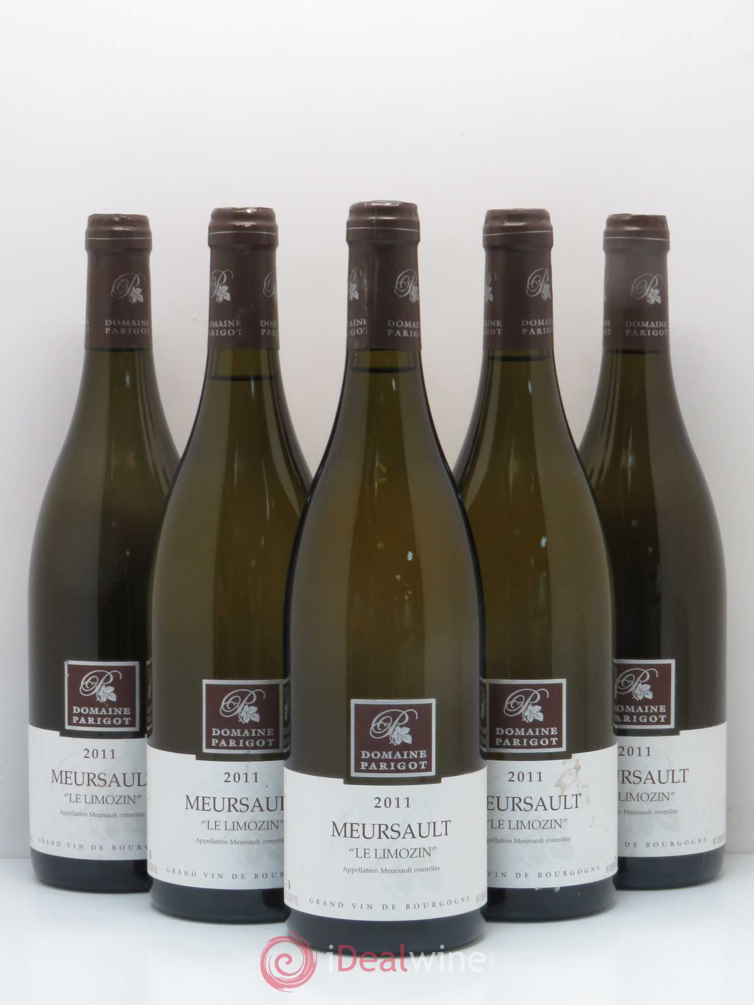 Meursault Le Limozin Domaine Parigot 2011 - Lotto di 5 bottiglie - 0