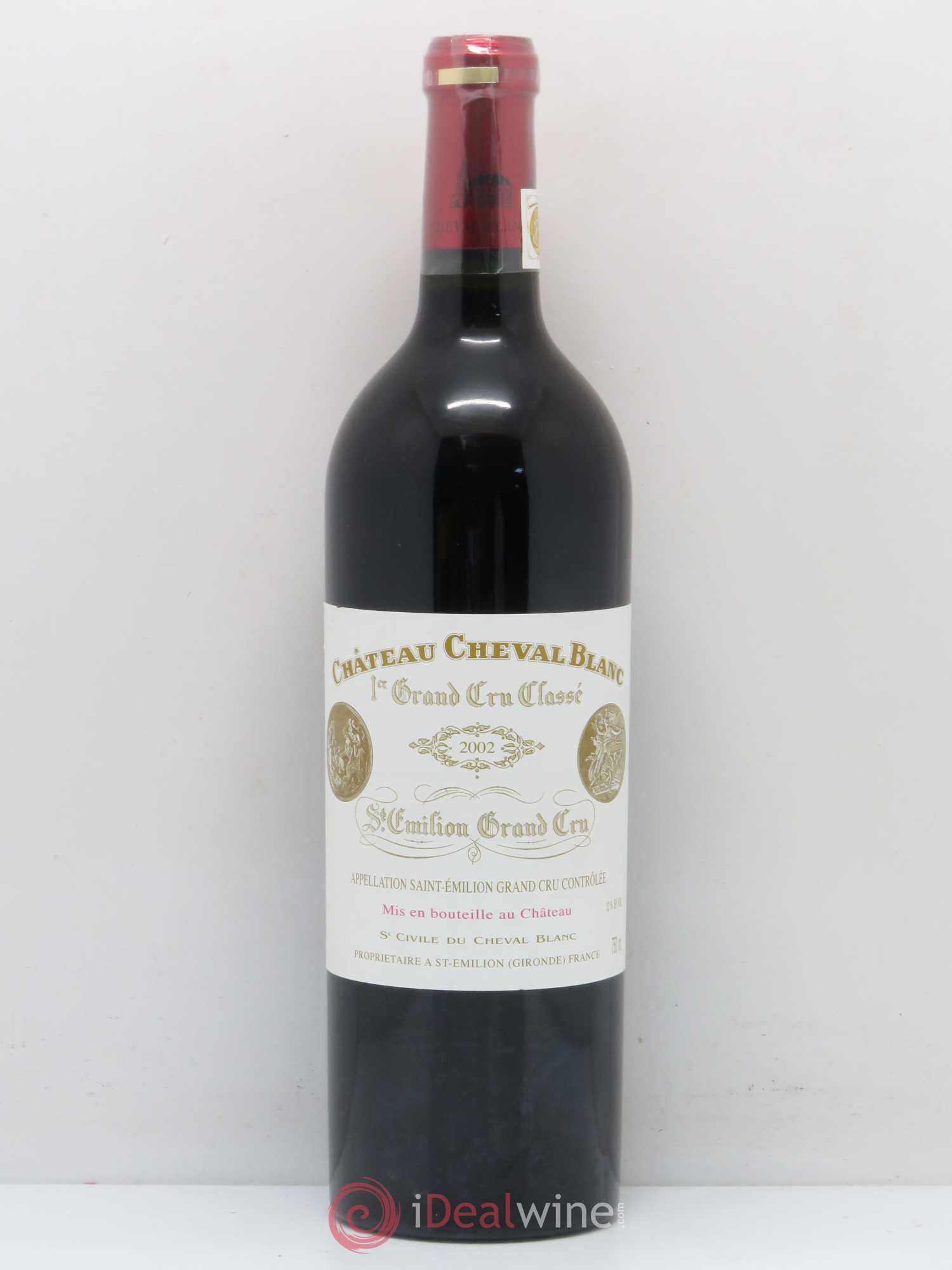 Château Cheval Blanc 1er Grand Cru Classé A 2002 - Lot de 1 bouteille - 0