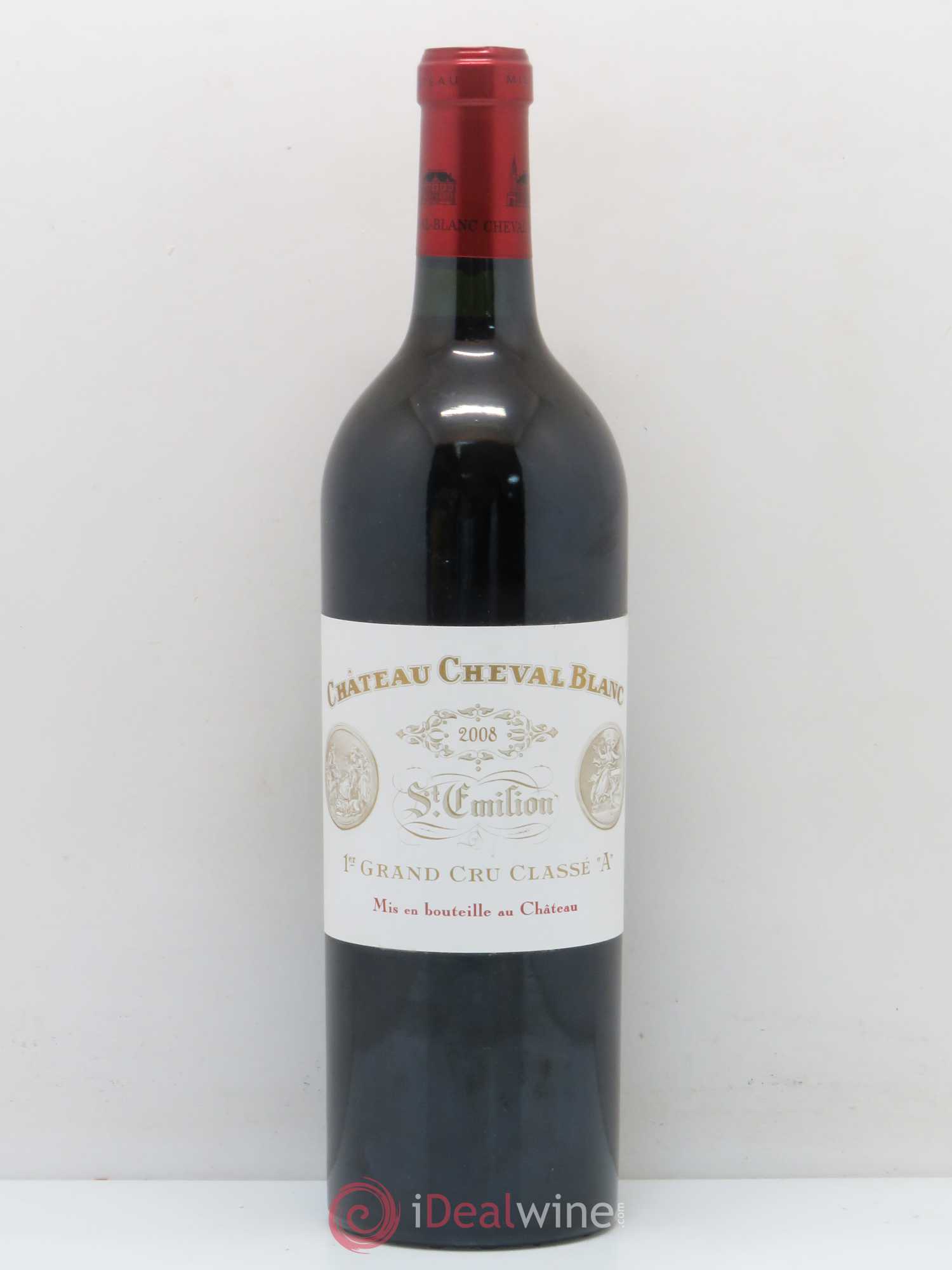 Château Cheval Blanc 1er Grand Cru Classé A 2008 - Lot de 1 bouteille - 0