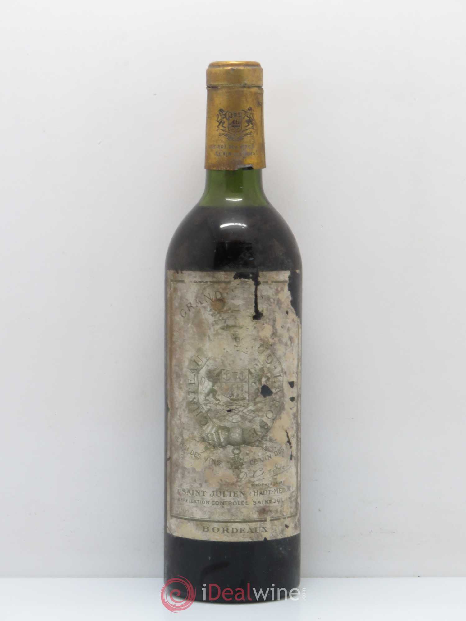 Château Gruaud Larose 2ème Grand Cru Classé 1956 - Lot de 1 bouteille - 0