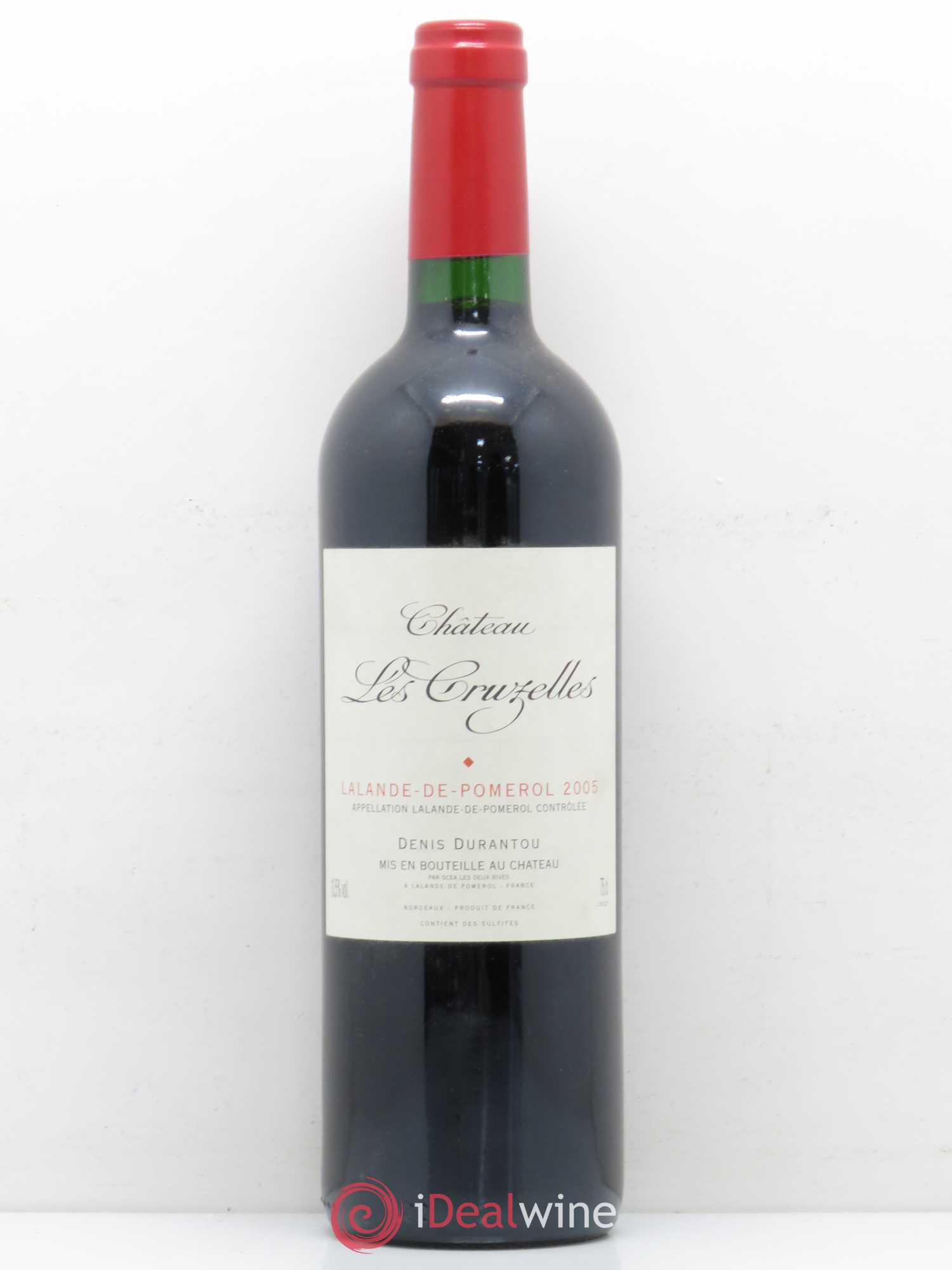 Bordeaux Château Les Cruzelles Lalande de Pomerol 2005 - Posten von 1 Flasche - 0