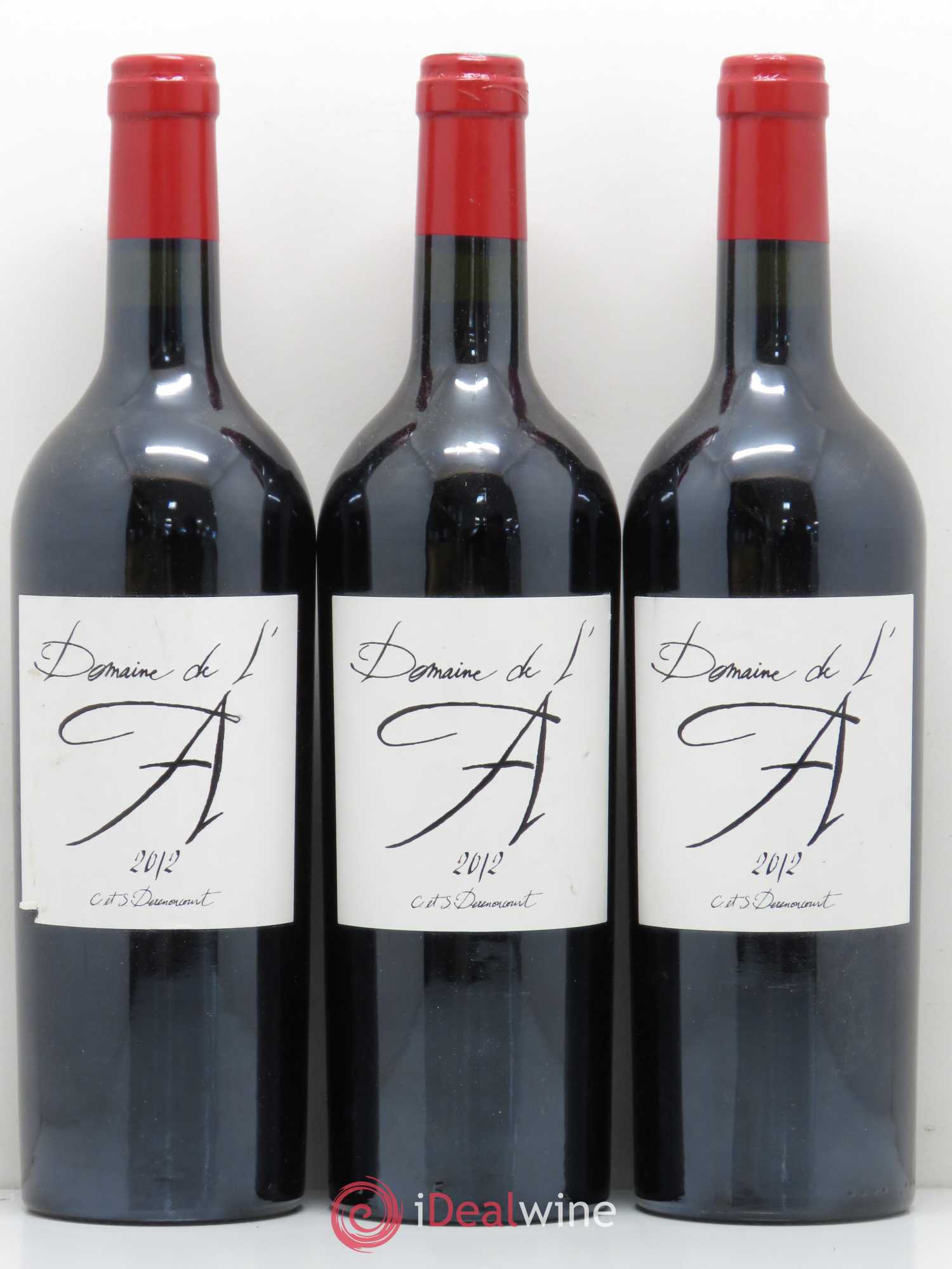 Domaine de l'A 2012 - Lot de 3 bouteilles - 0