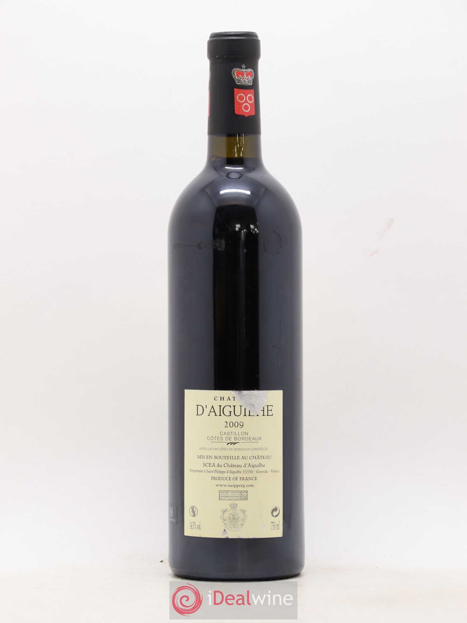 Château d' Aiguilhe 2009 - Lot de 1 bouteille - 1