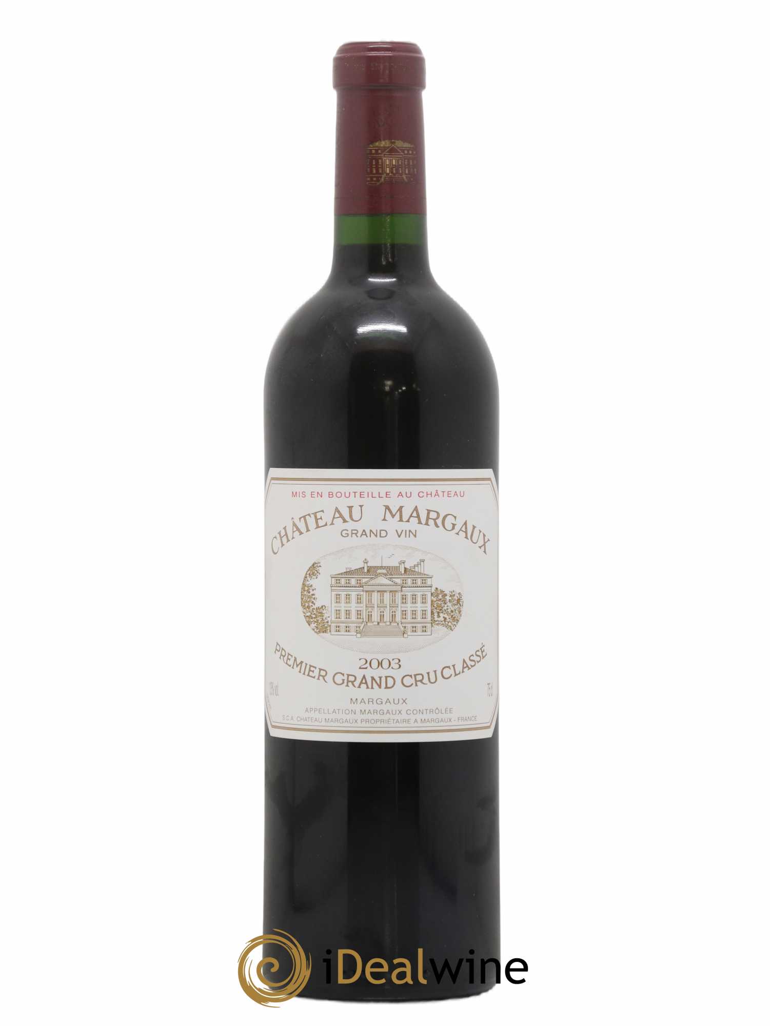 Château Margaux 1er Grand Cru Classé 2003 - Lot de 1 bouteille - 0