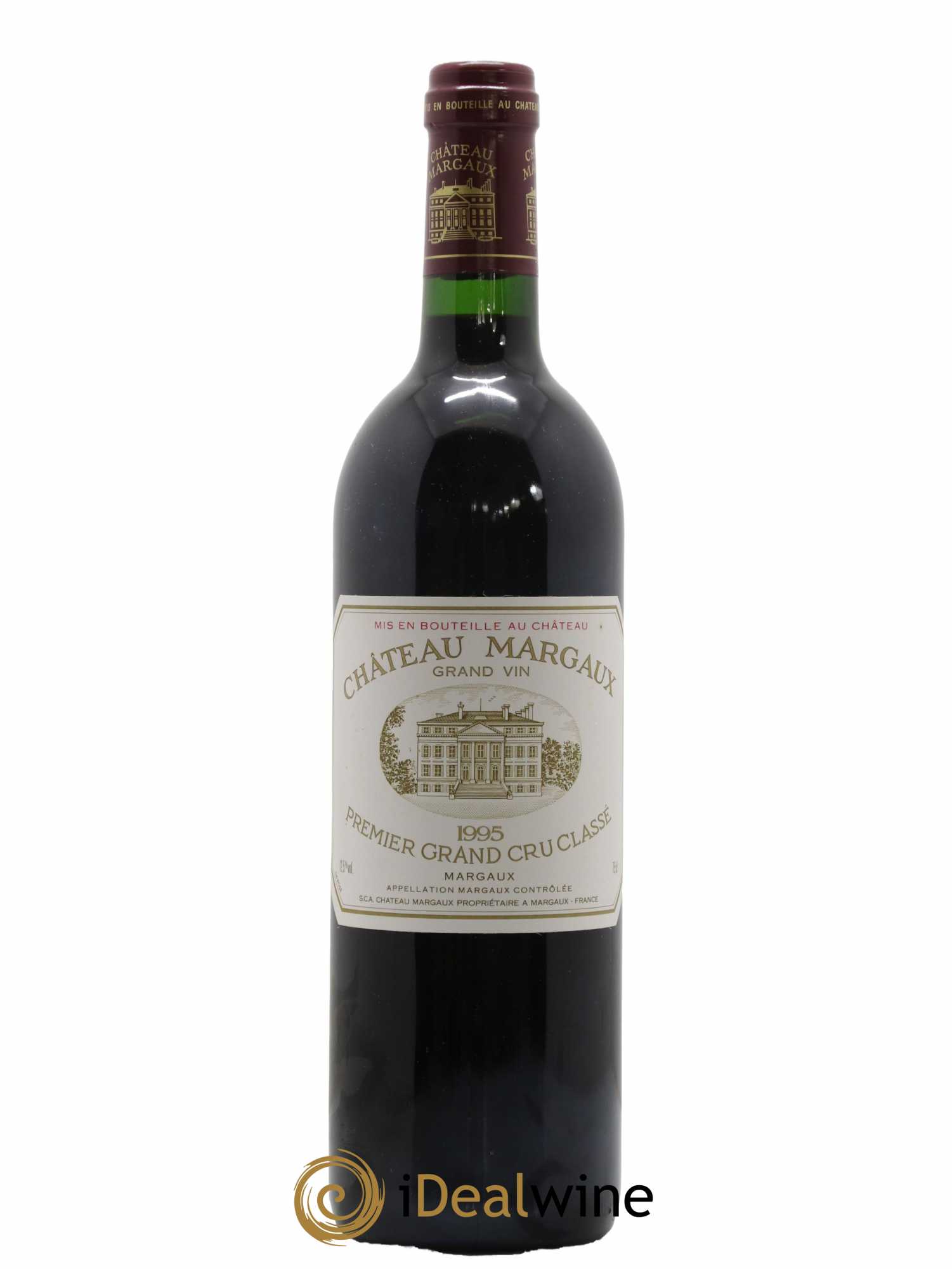 Château Margaux 1er Grand Cru Classé 1995 - Lot de 1 bouteille - 0