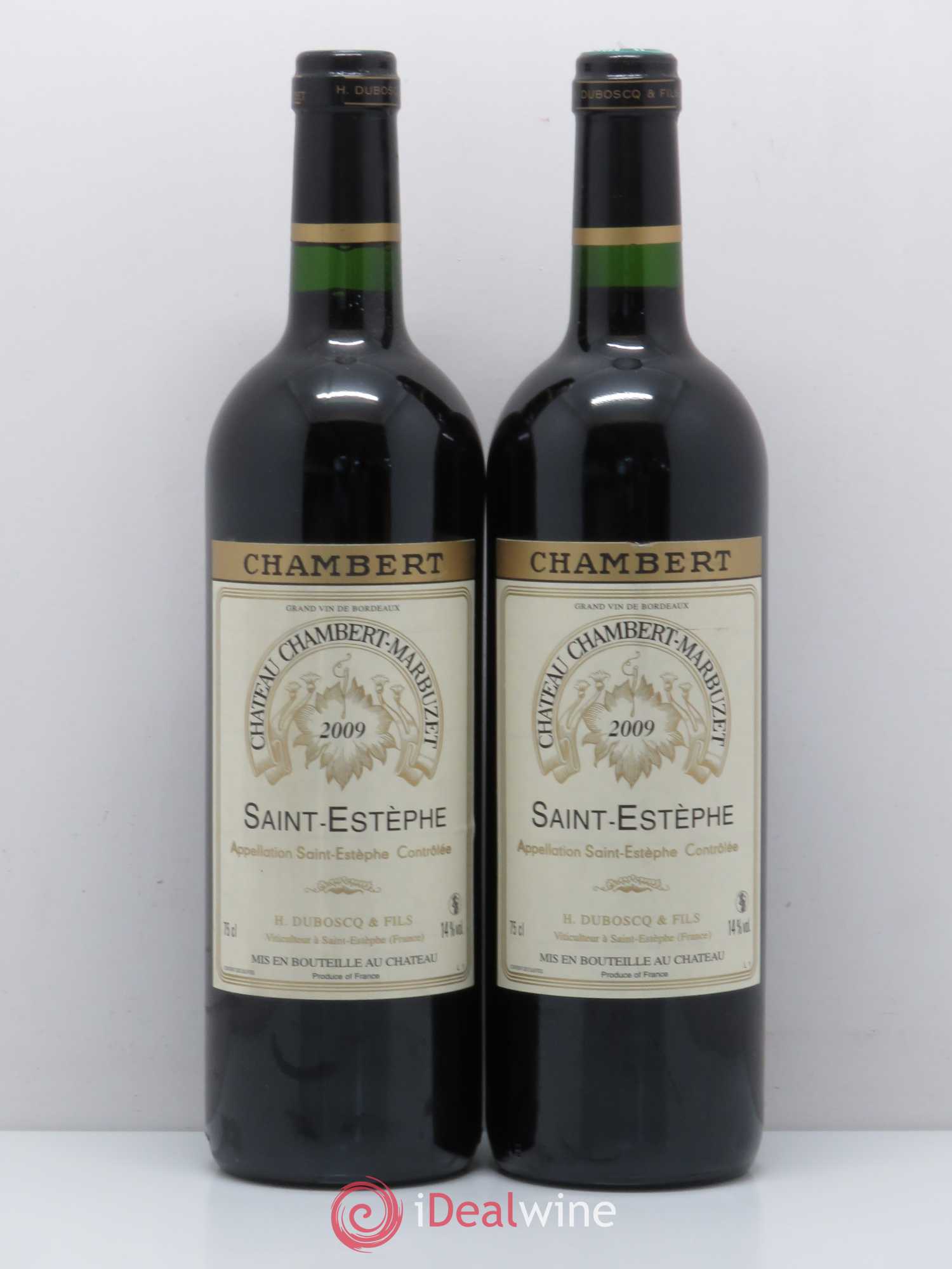 Château Chambert-Marbuzet Cru Bourgeois 2009 - Lot de 2 bouteilles - 0