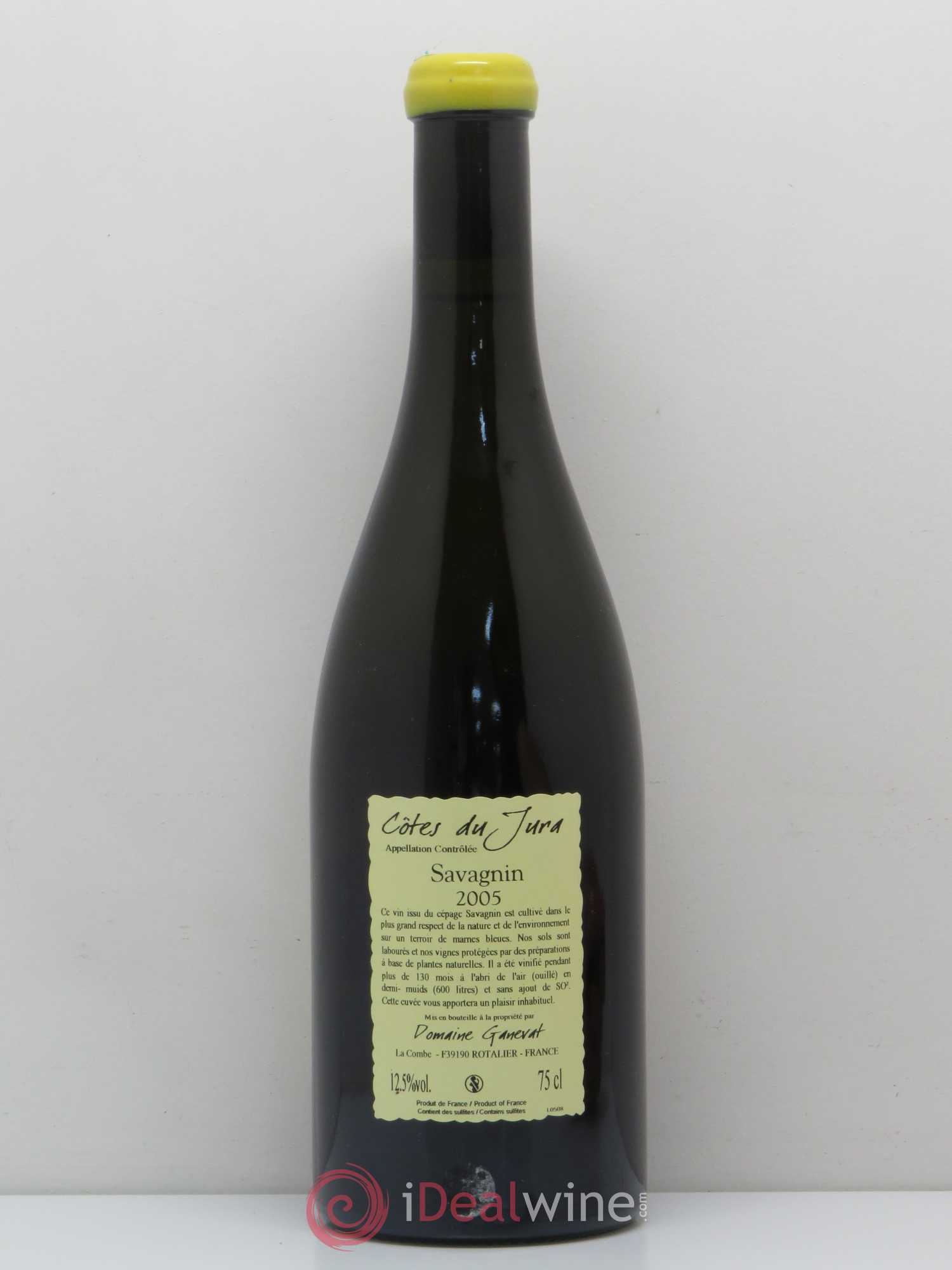 Côtes du Jura Les Vignes de mon Père Jean-François Ganevat (Domaine) 2005 - Lot de 1 bouteille - 1