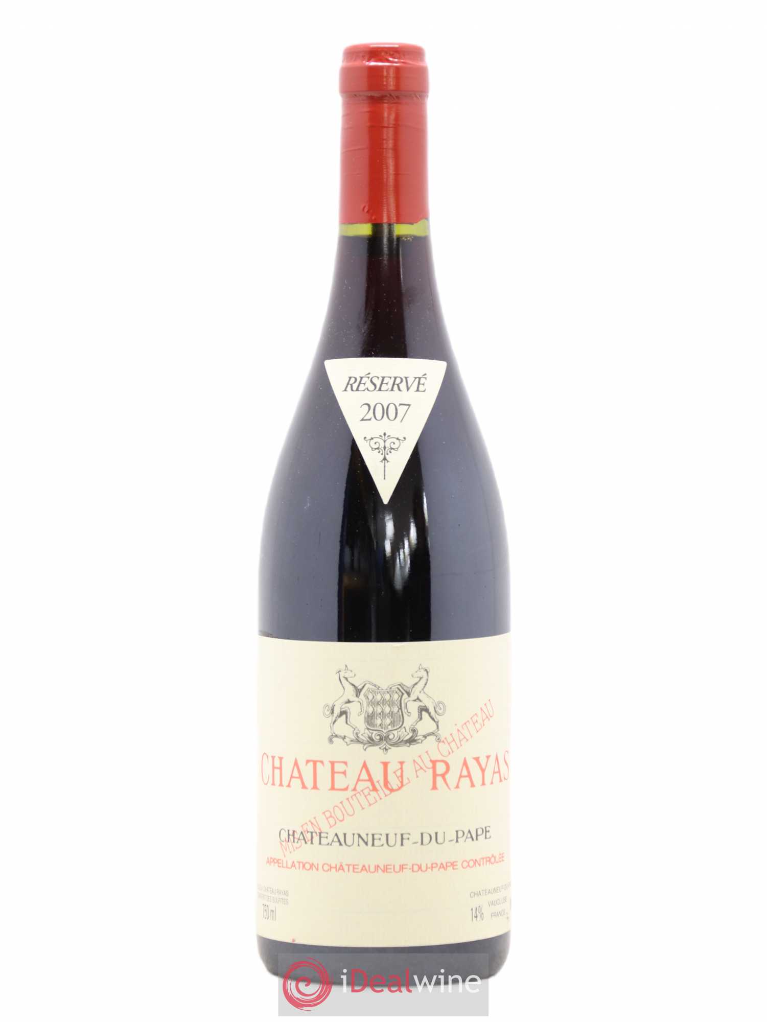 Châteauneuf-du-Pape Château Rayas Emmanuel Reynaud 2007 - Lot de 1 bouteille - 0