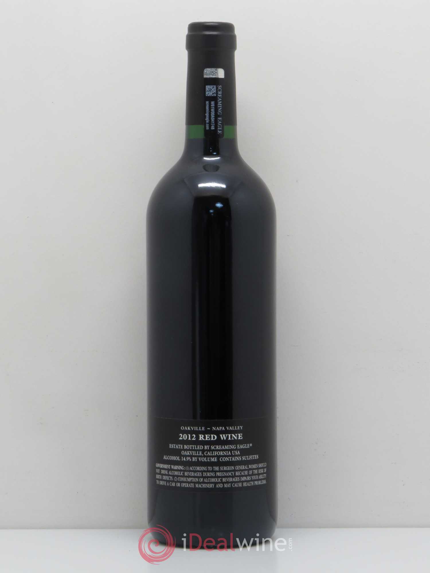 USA Second Flight Screaming Eagle Napa Valley 2012 - Posten von 1 Flasche - 1