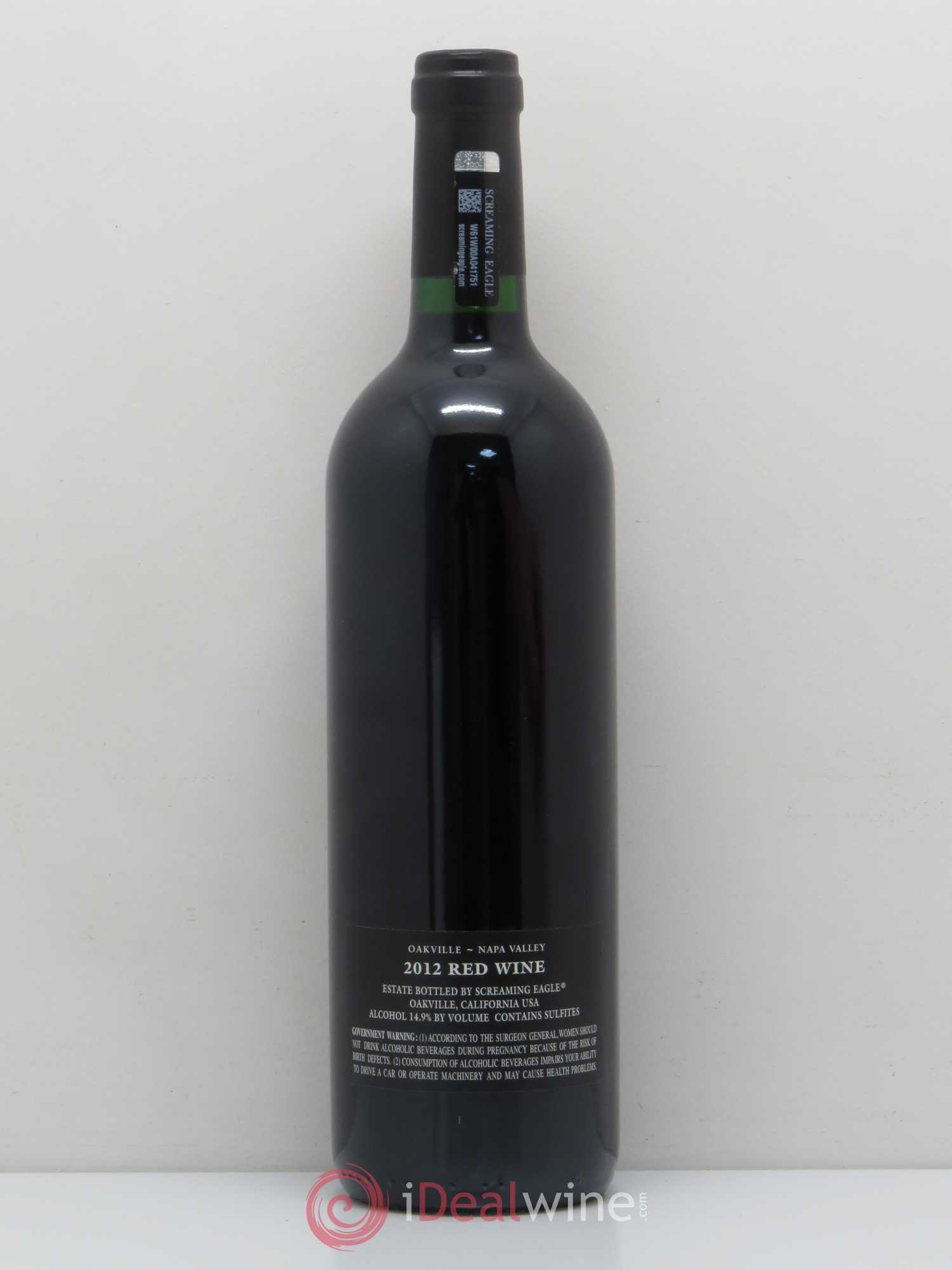 USA Second Flight Screaming Eagle Napa Valley 2012 - Posten von 1 Flasche - 1