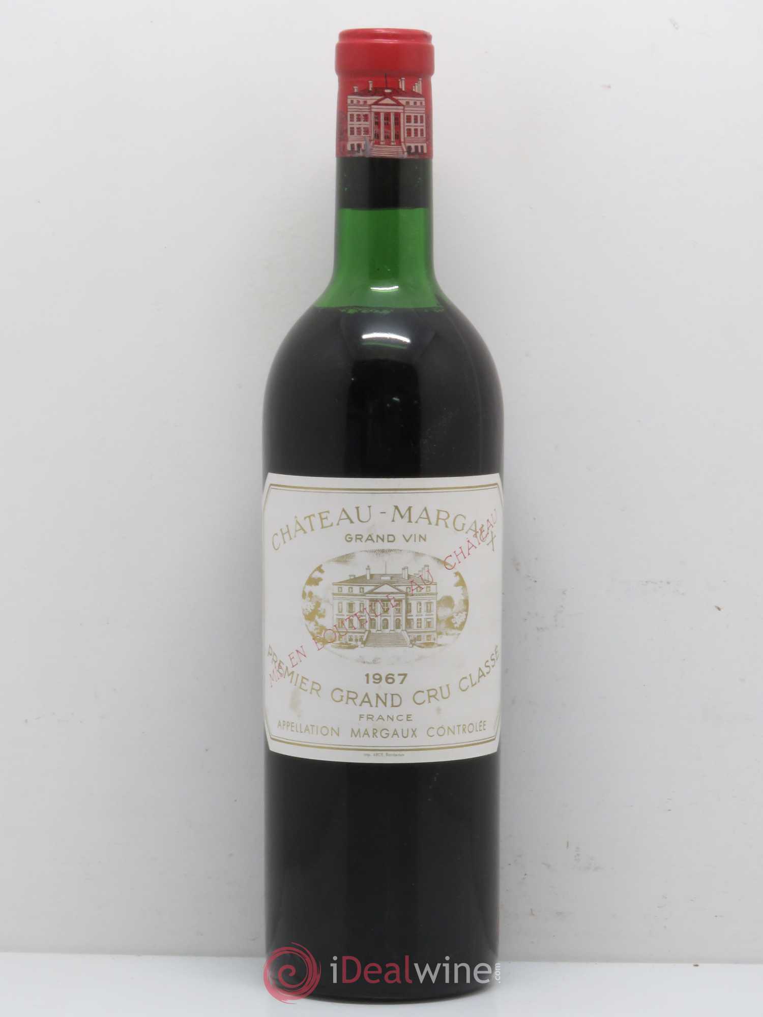 Château Margaux 1er Grand Cru Classé 1967 - Lot de 1 bouteille - 0