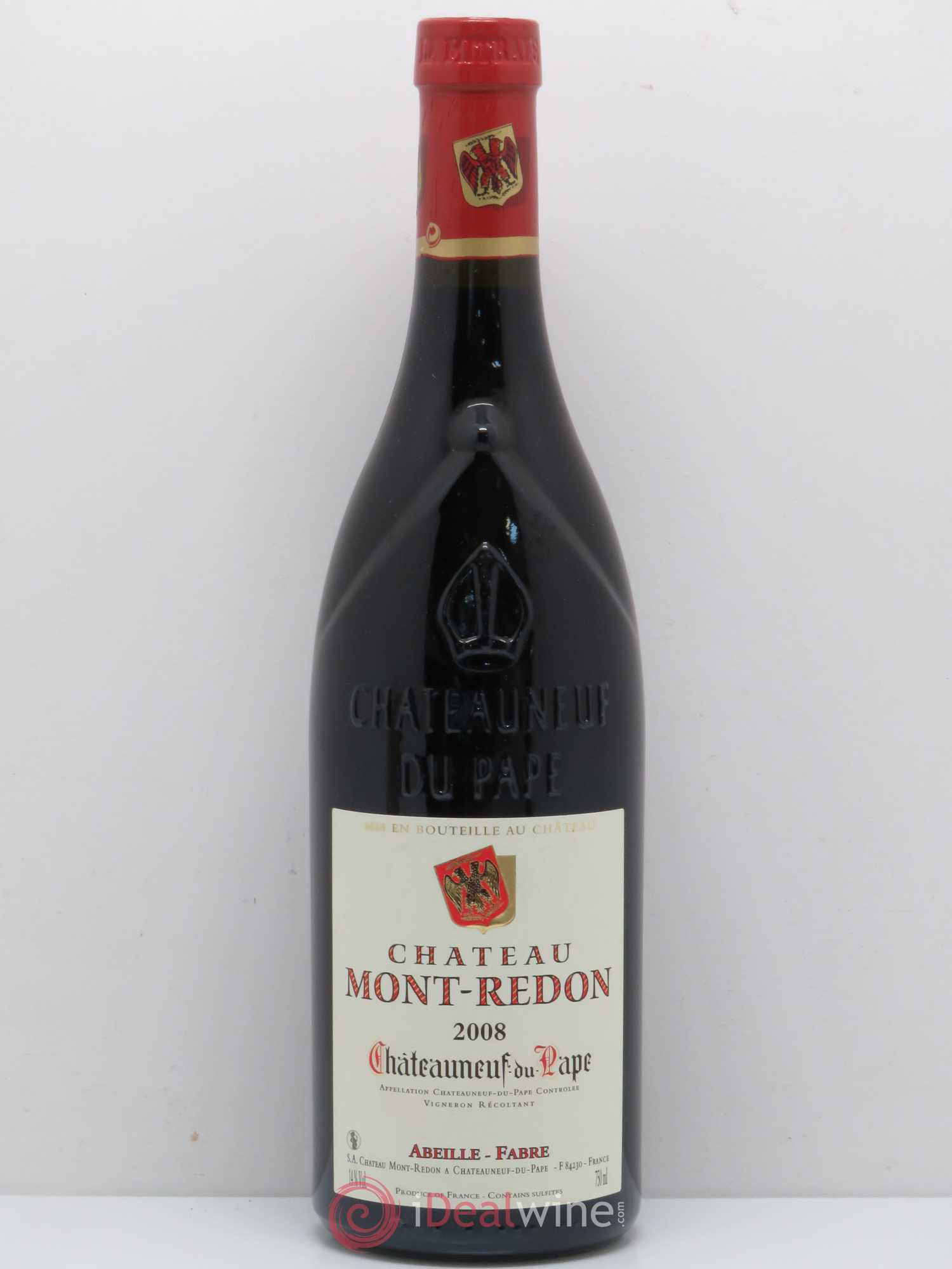 Châteauneuf-du-Pape Château Mont-Redon Famille Abeille-Fabre 2008 - Lot de 1 bouteille - 0
