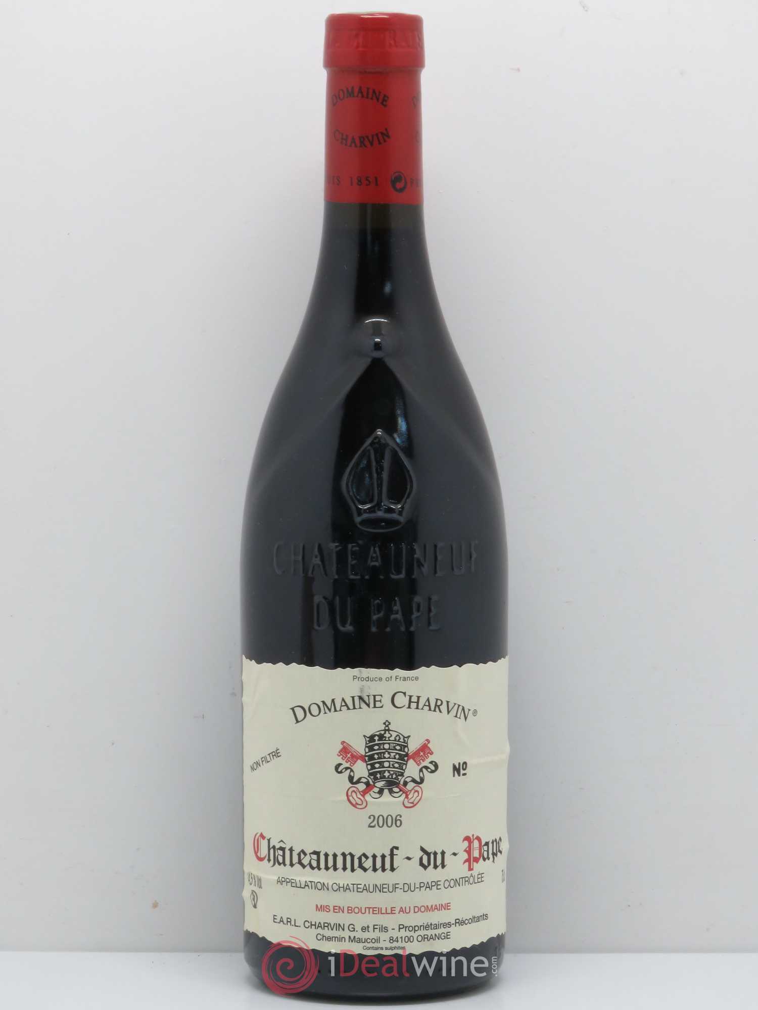 Châteauneuf-du-Pape Charvin (Domaine) 2006 - Lot de 1 bouteille - 0