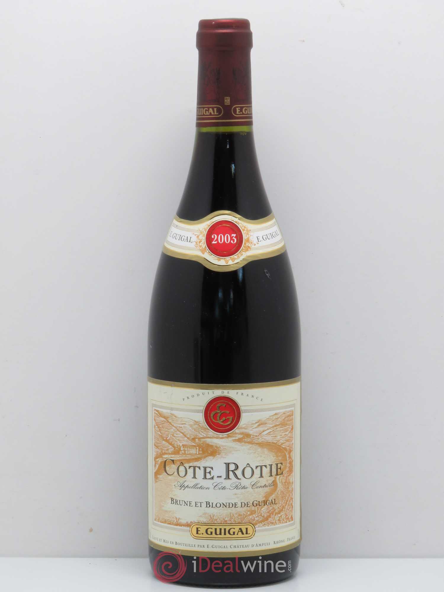 Côte-Rôtie Côtes Brune et Blonde Guigal 2003 - Lot de 1 bouteille - 0