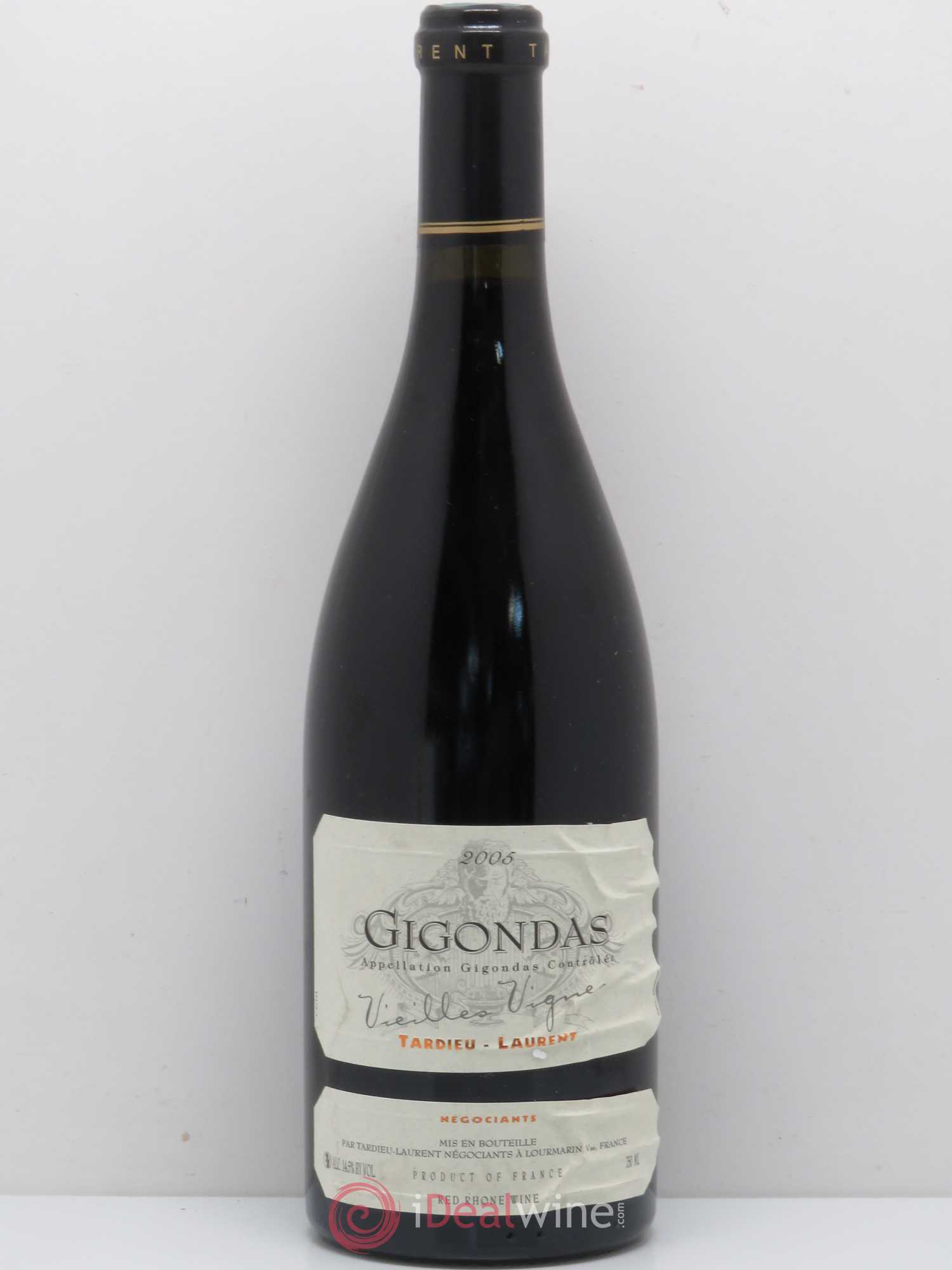Gigondas Tardieu Laurent 2005 - Lot de 1 bouteille - 0