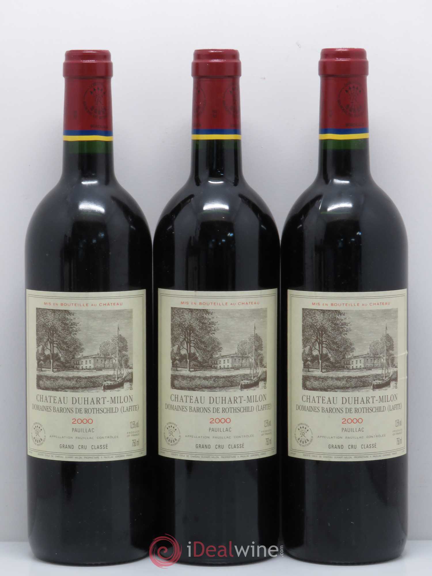 Château Duhart-Milon 4ème Grand Cru Classé 2000 - Lot de 6 bouteilles - 2