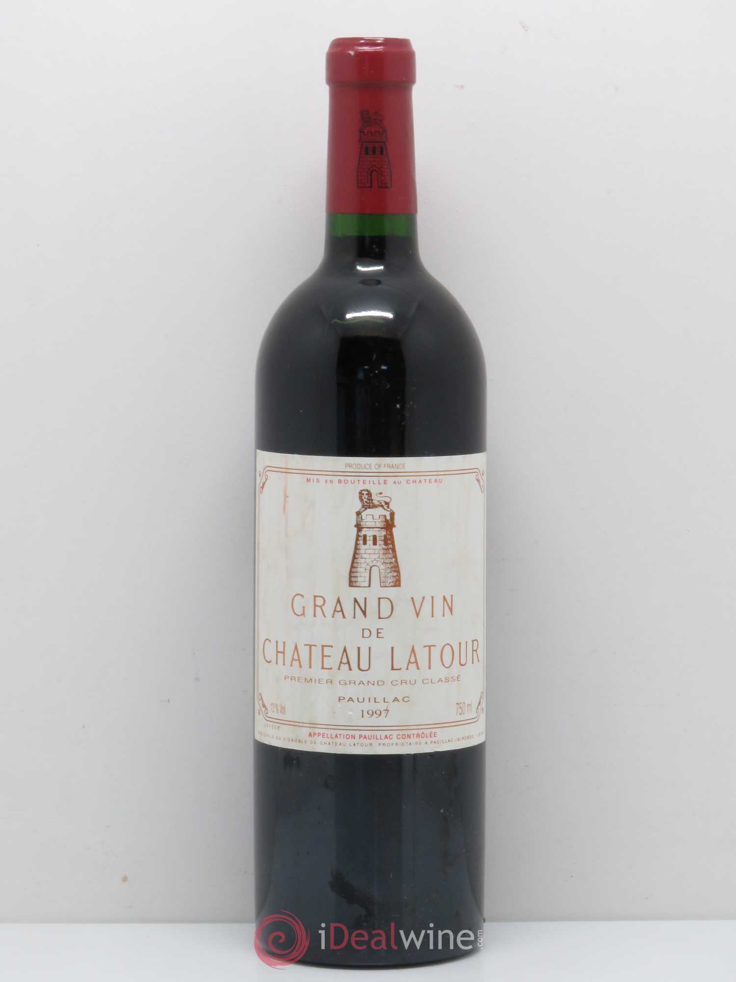 Château Latour 1er Grand Cru Classé 1997 - Lot de 1 bouteille - 0
