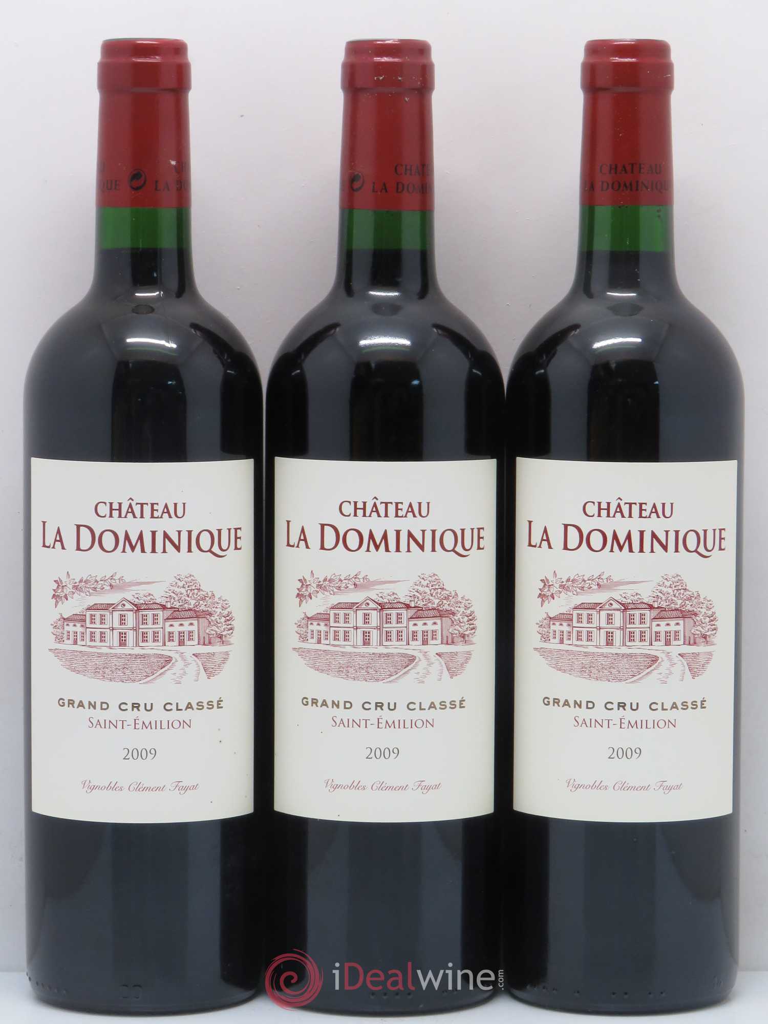Château la Dominique Grand Cru Classé 2009 - Lot de 6 bouteilles - 2