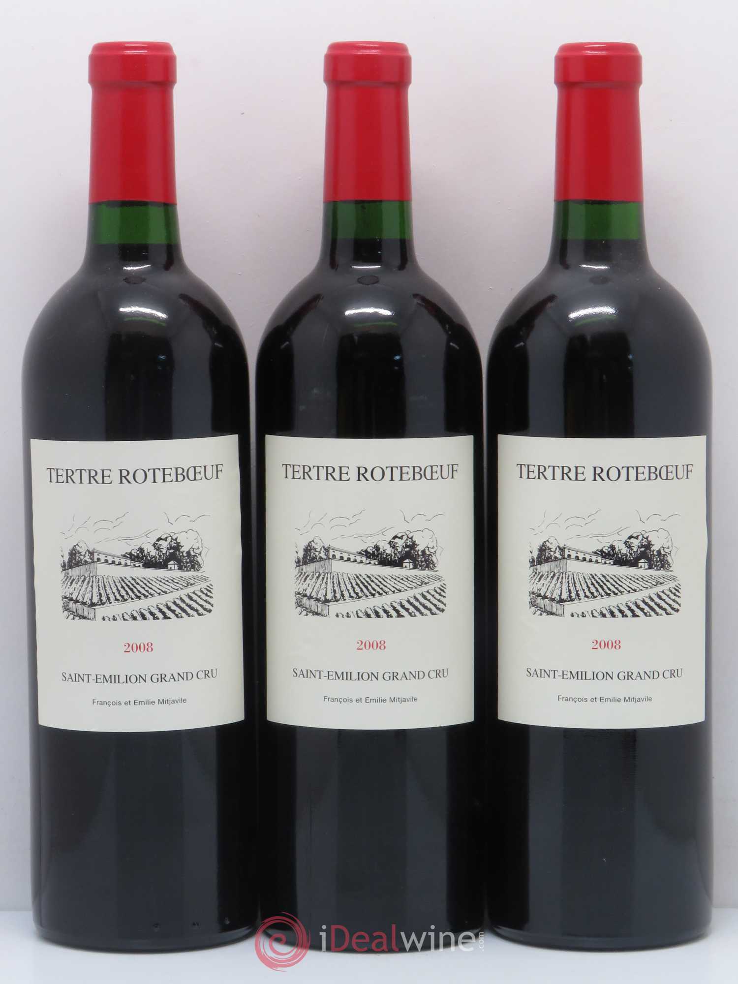 Château Tertre Roteboeuf 2008 - Lot de 6 bouteilles - 2