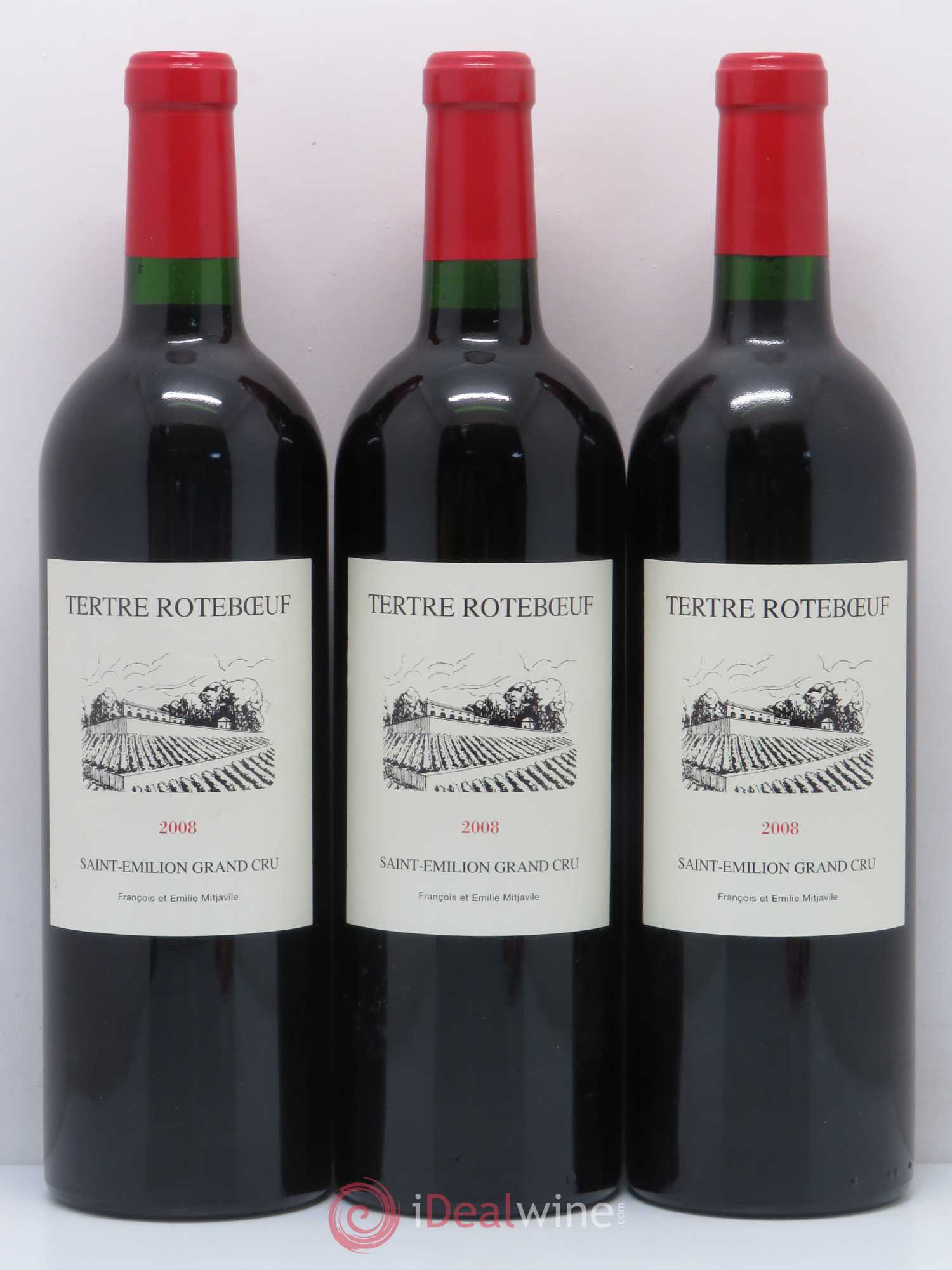 Château Tertre Roteboeuf 2008 - Posten von 6 Flaschen - 2