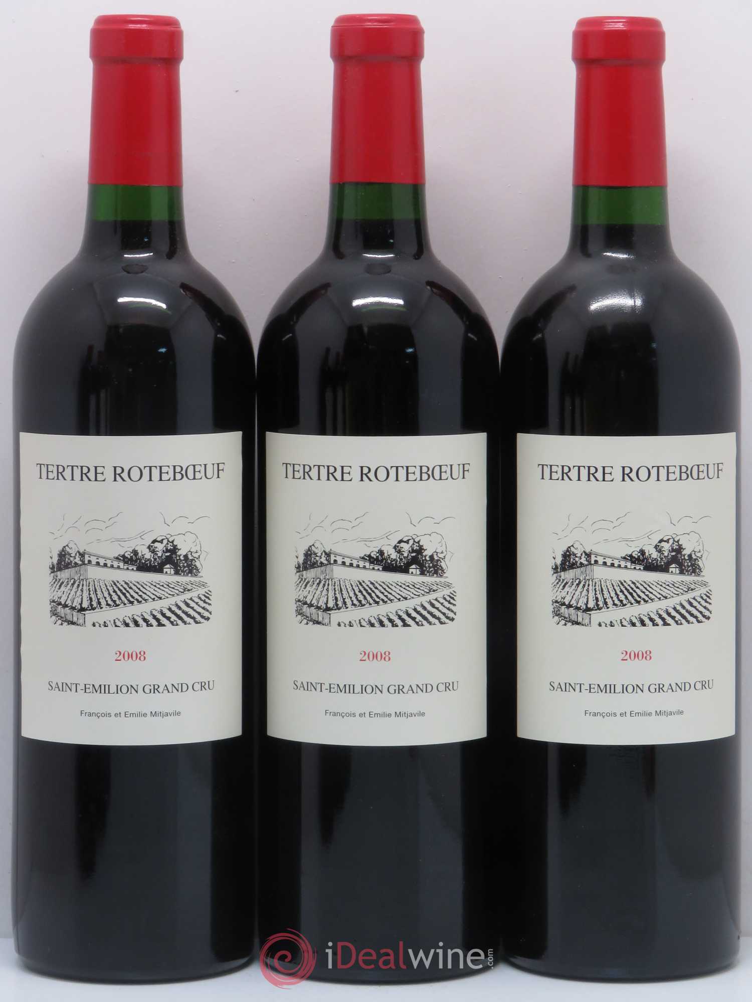 Château Tertre Roteboeuf 2008 - Posten von 6 Flaschen - 1