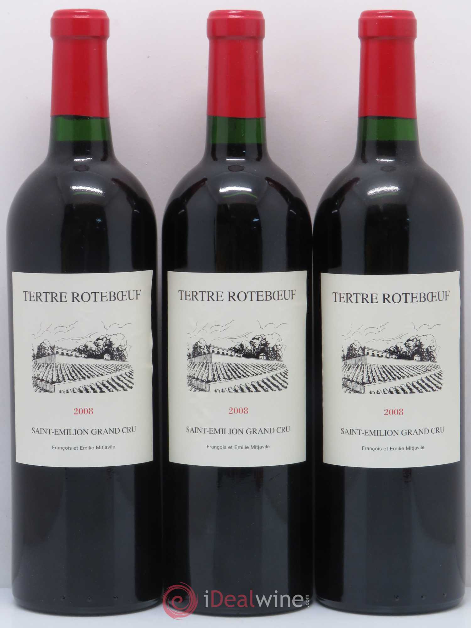 Château Tertre Roteboeuf 2008 - Posten von 6 Flaschen - 2