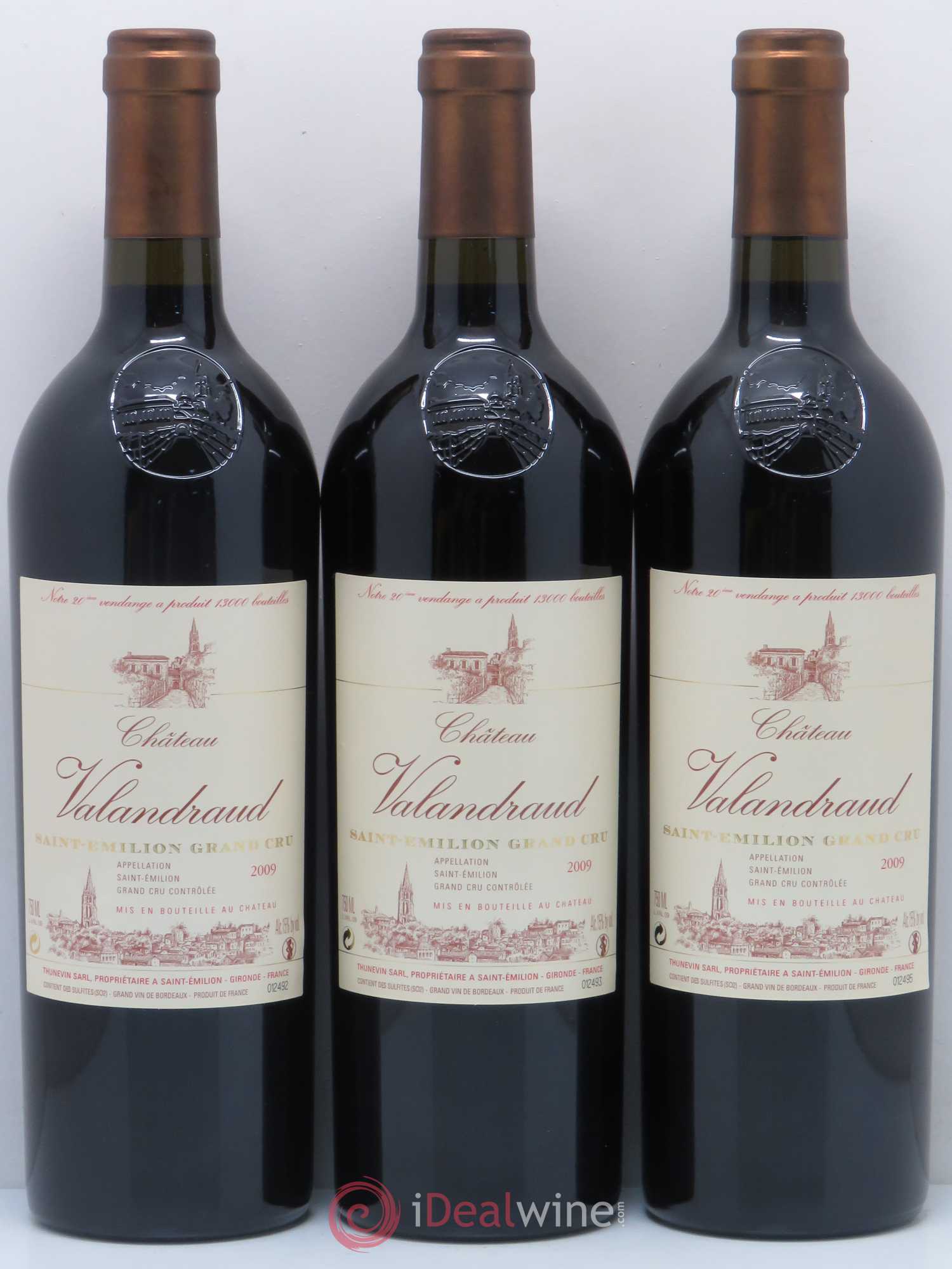Château de Valandraud 2009 - Lot de 6 bouteilles - 2