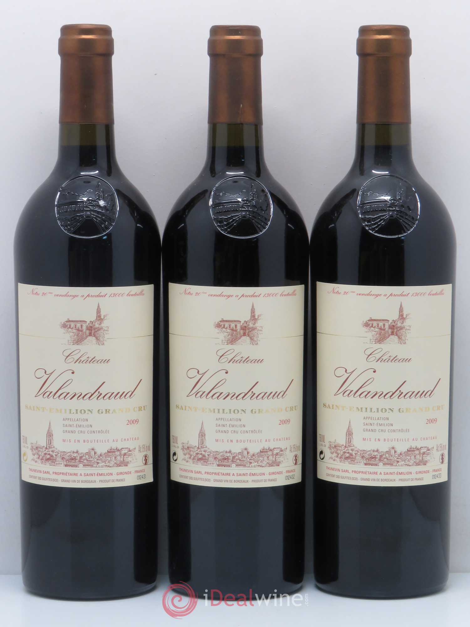 Château de Valandraud 2009 - Lot de 6 bouteilles - 2