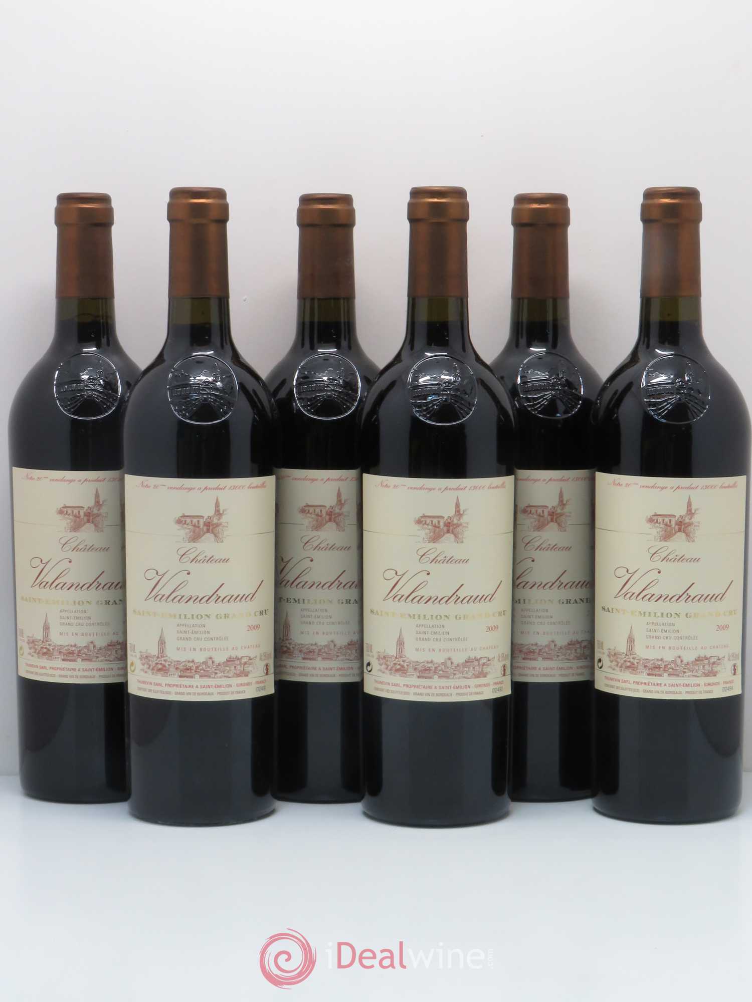 Château de Valandraud 2009 - Lot de 6 bouteilles - 0