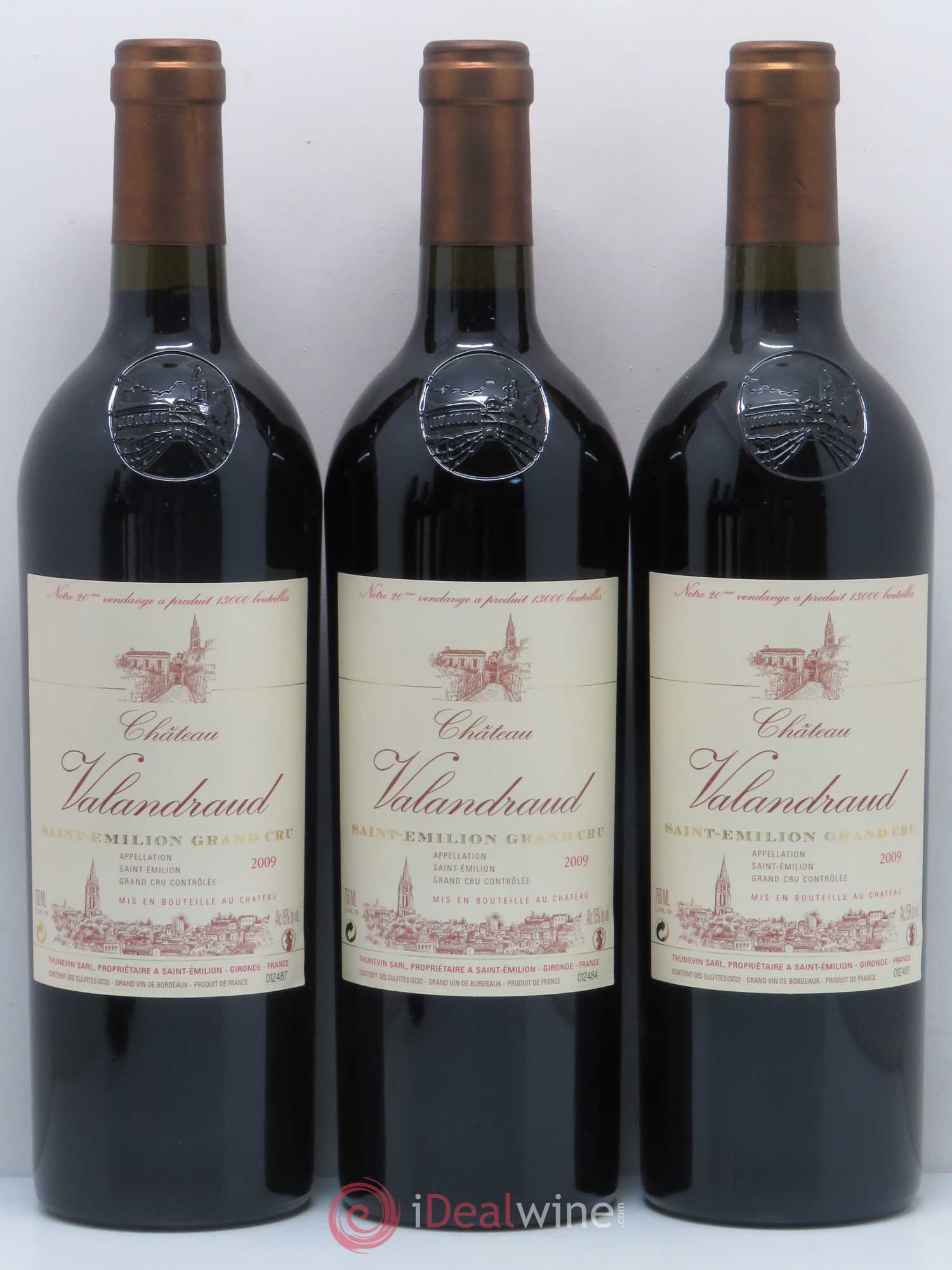 Château de Valandraud 2009 - Lot de 6 bouteilles - 1